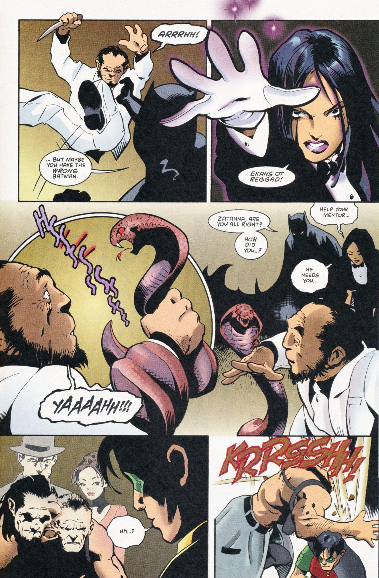 Read online Sins of Youth comic -  Issue # Batboy and Robin - 32