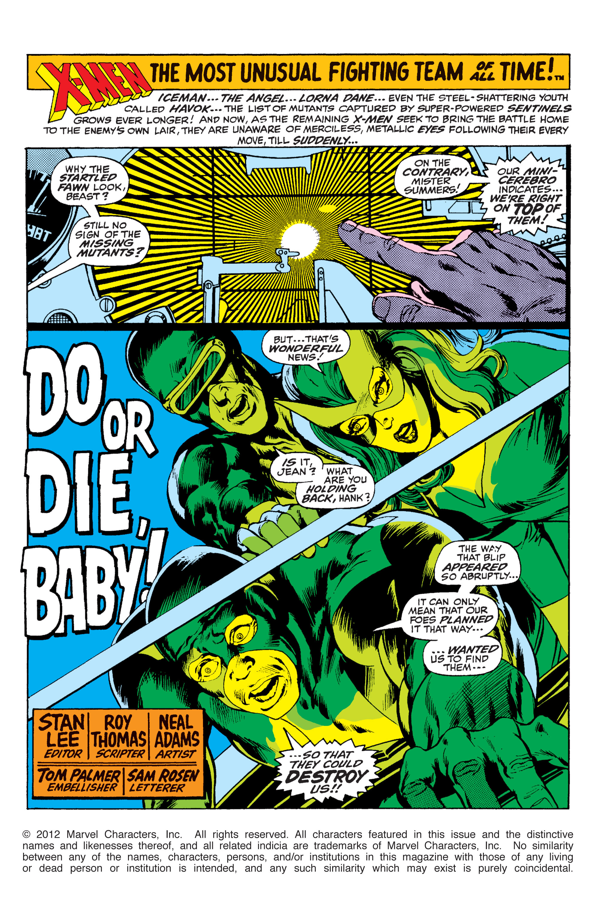 Read online Uncanny X-Men (1963) comic -  Issue #59 - 2