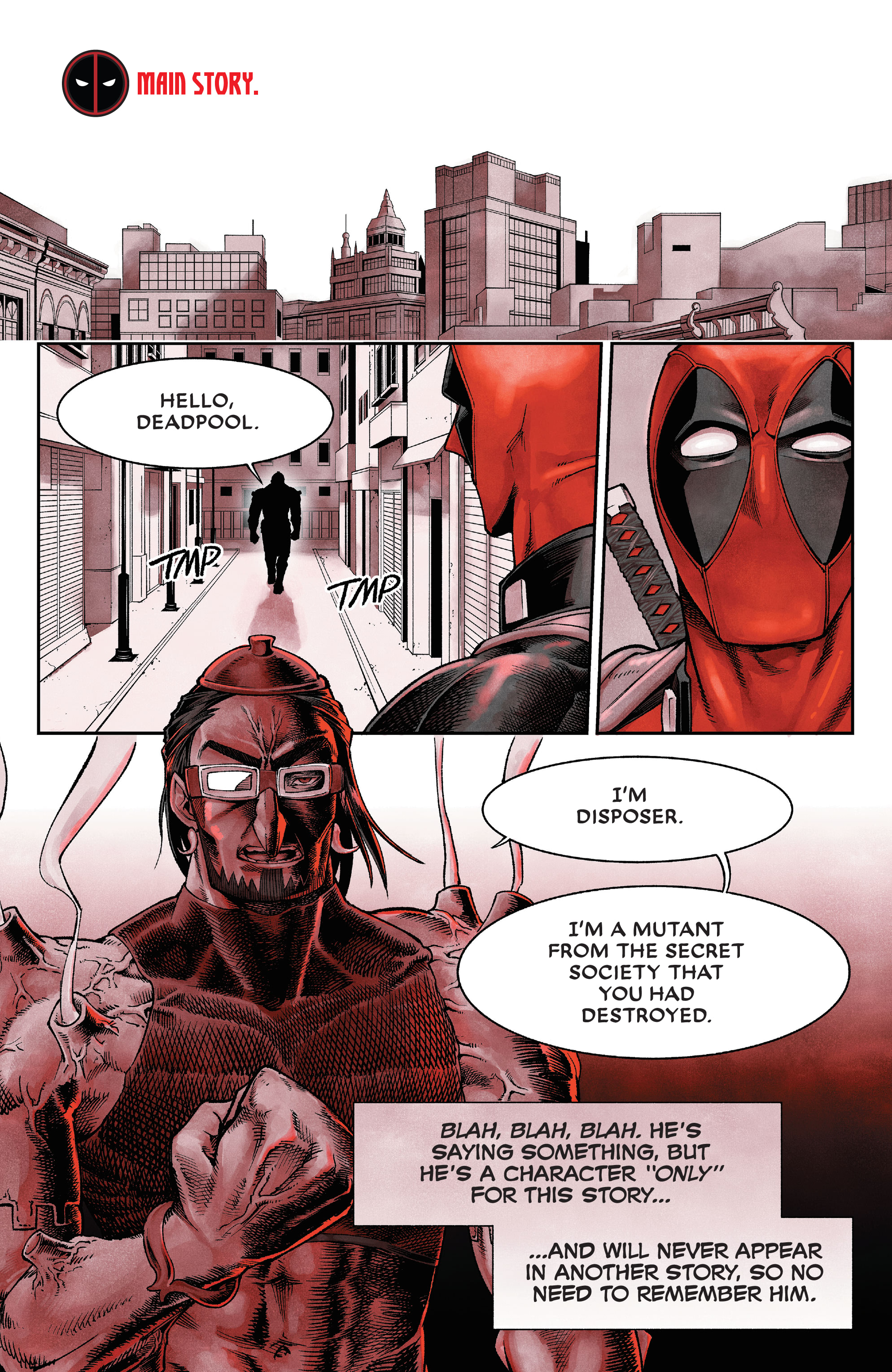 Read online Deadpool: Black, White & Blood comic -  Issue #4 - 13
