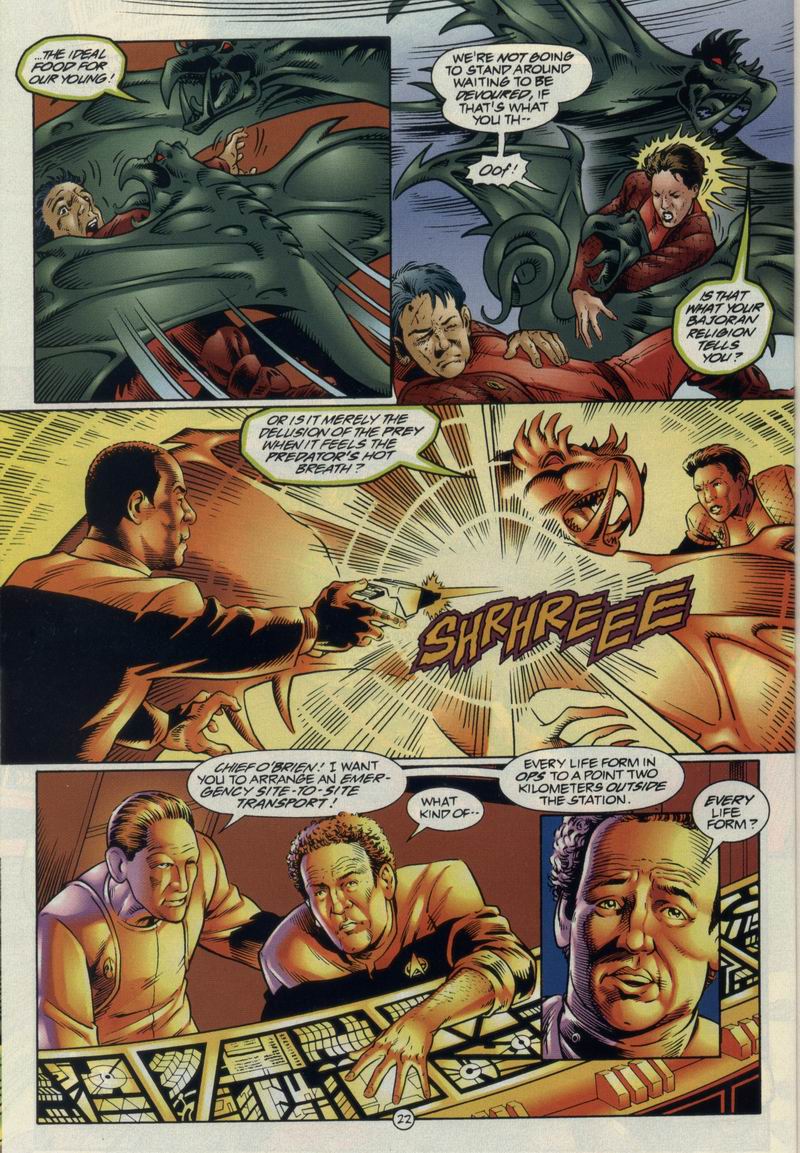 Read online Star Trek: Deep Space Nine (1993) comic -  Issue #10 - 23