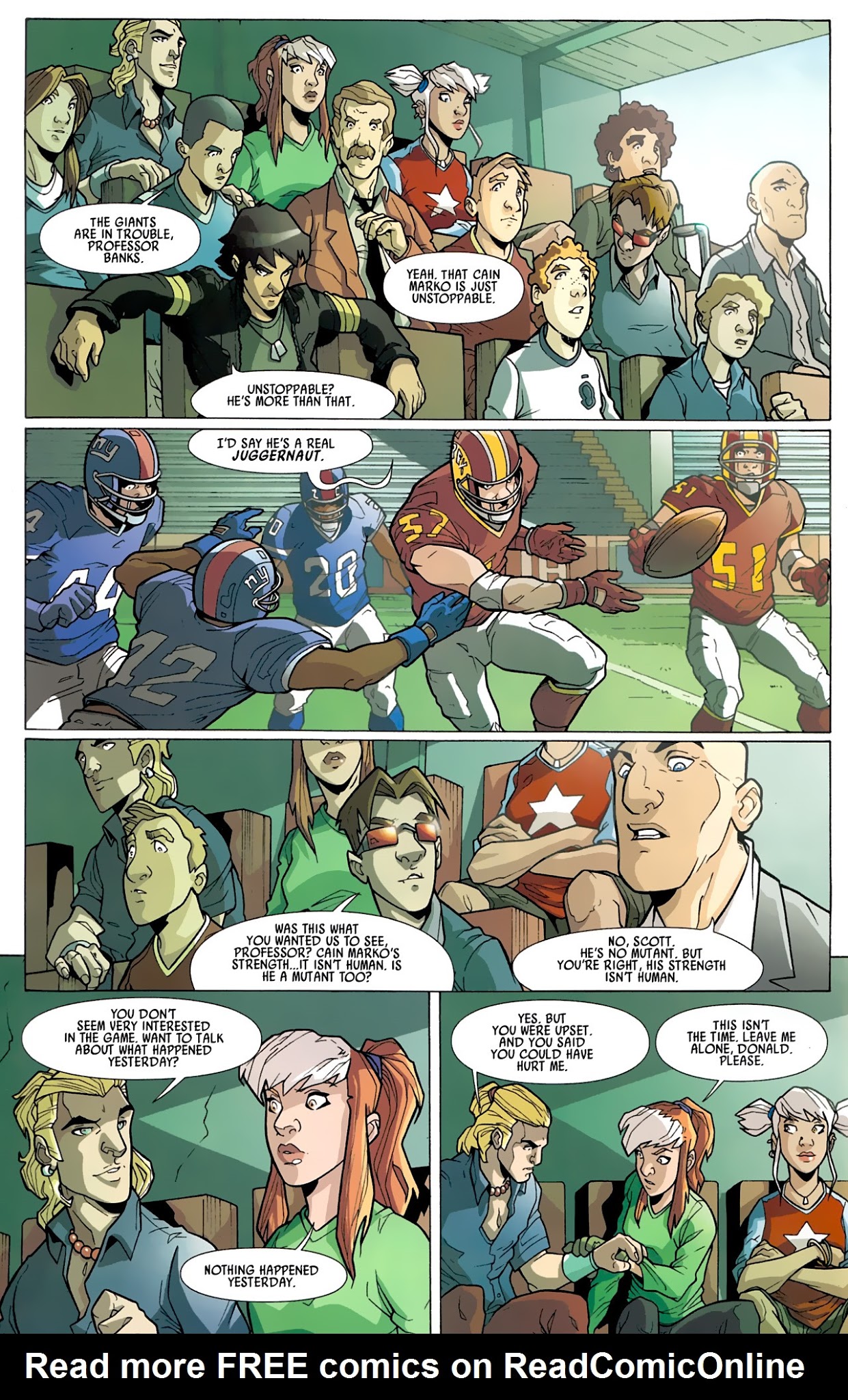 Read online X-Campus comic -  Issue #2 - 38