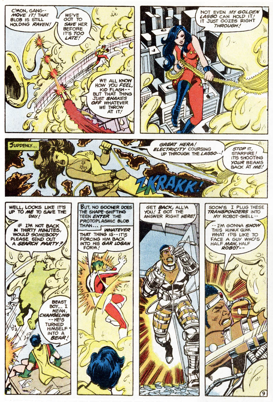 Read online Tales of the Teen Titans comic -  Issue #59 - 10