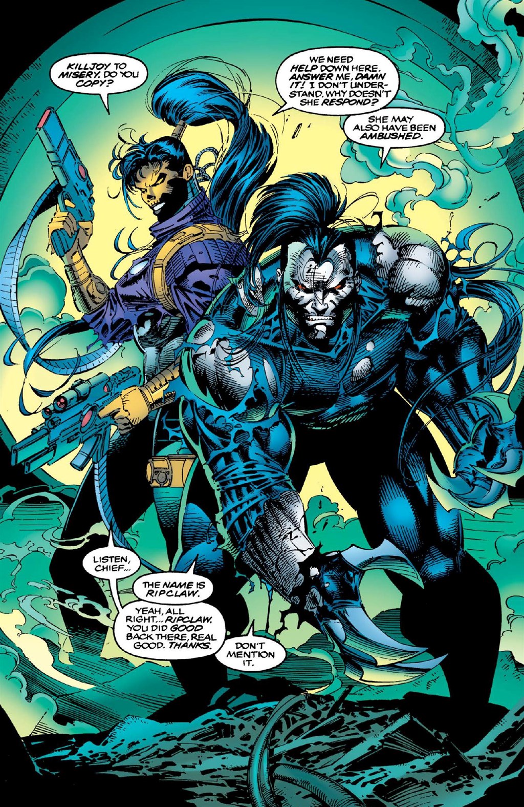 Read online Cyberforce (1992) comic -  Issue # _The Complete Cyberforce (Part 3) - 37