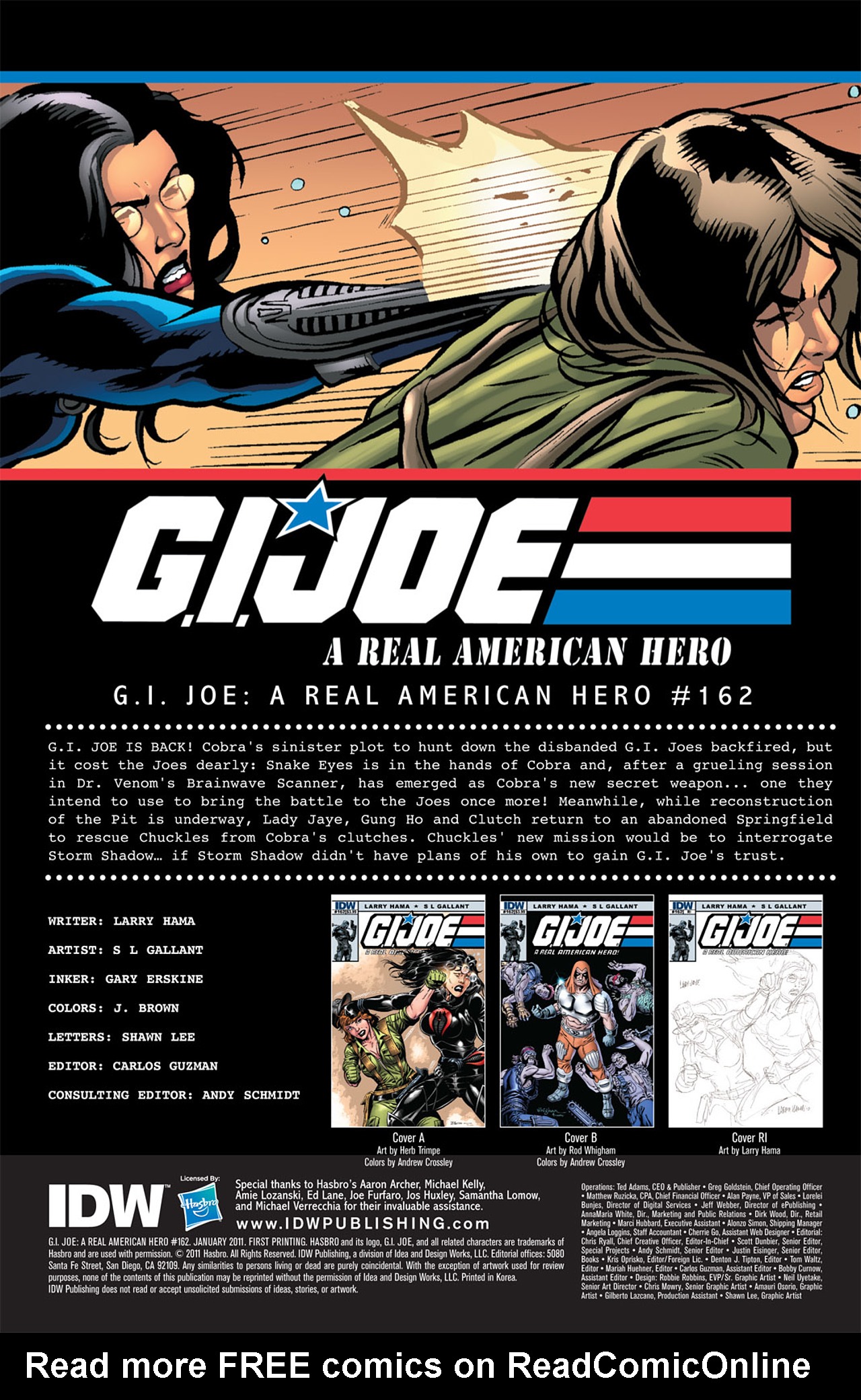 G.I. Joe: A Real American Hero 162 Page 3