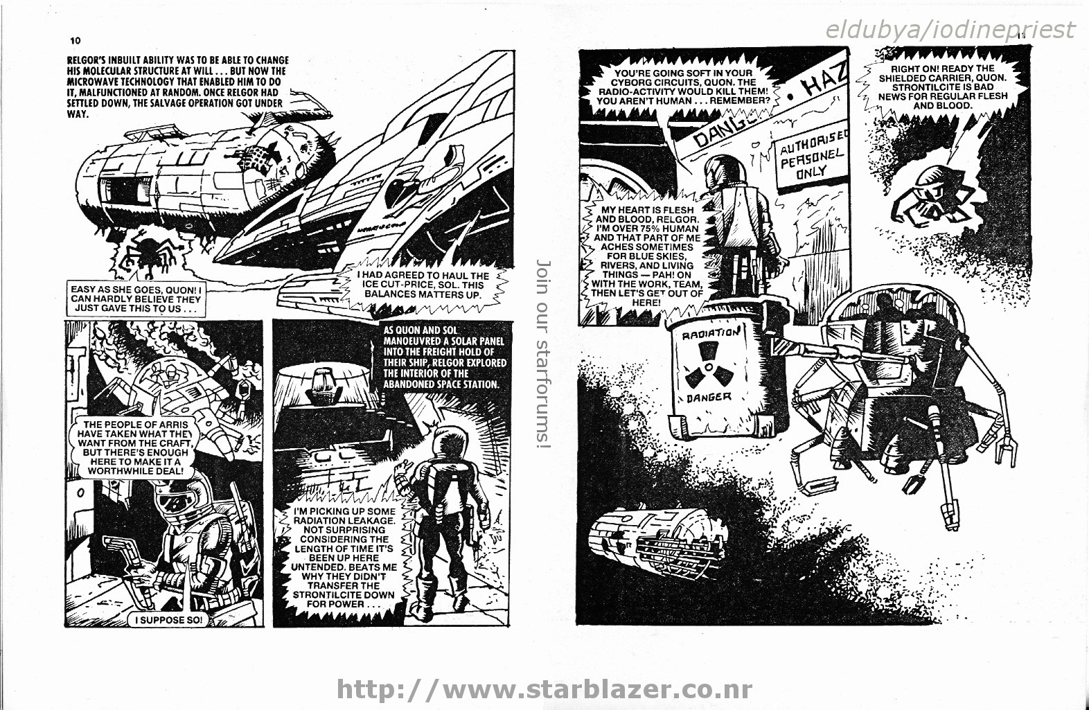 Read online Starblazer comic -  Issue #242 - 7