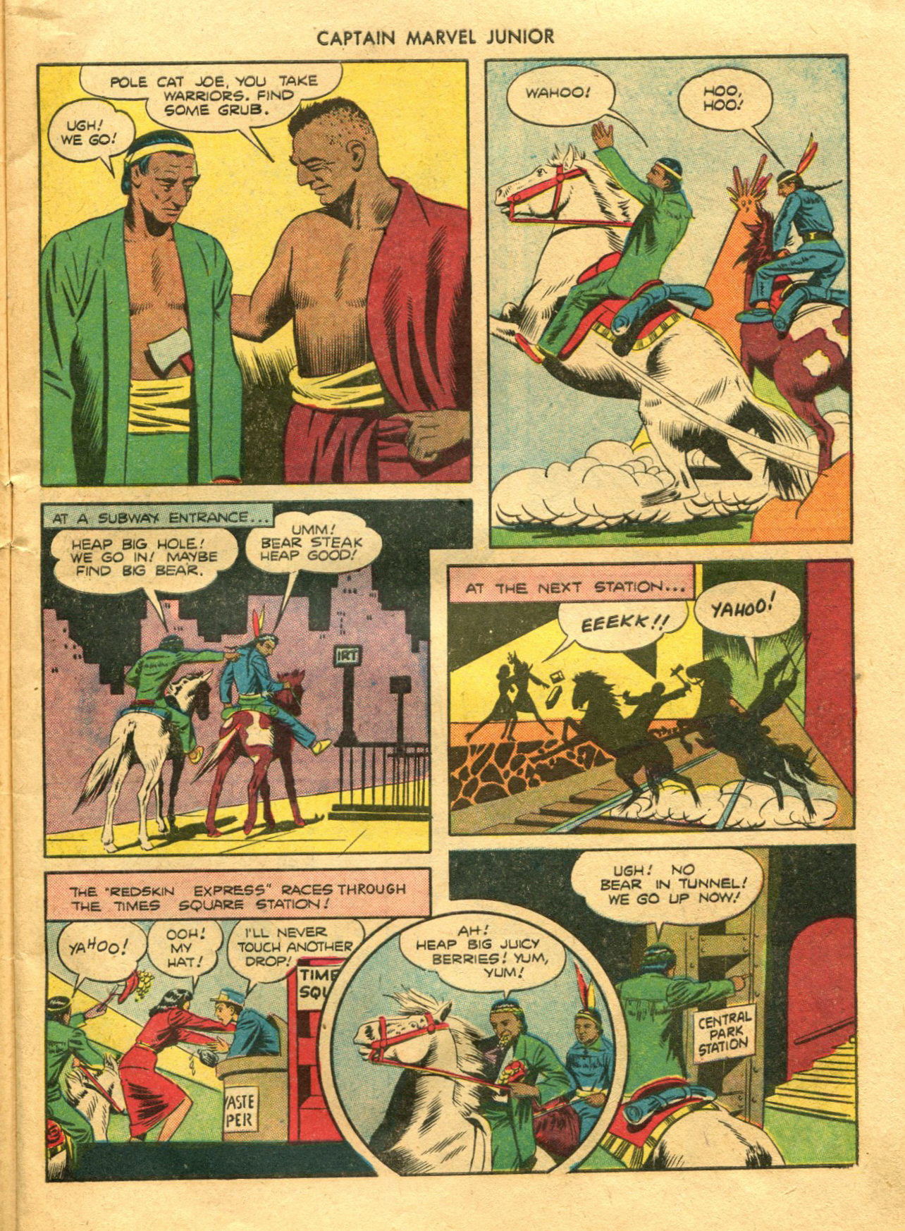 Read online Captain Marvel, Jr. comic -  Issue #20 - 7