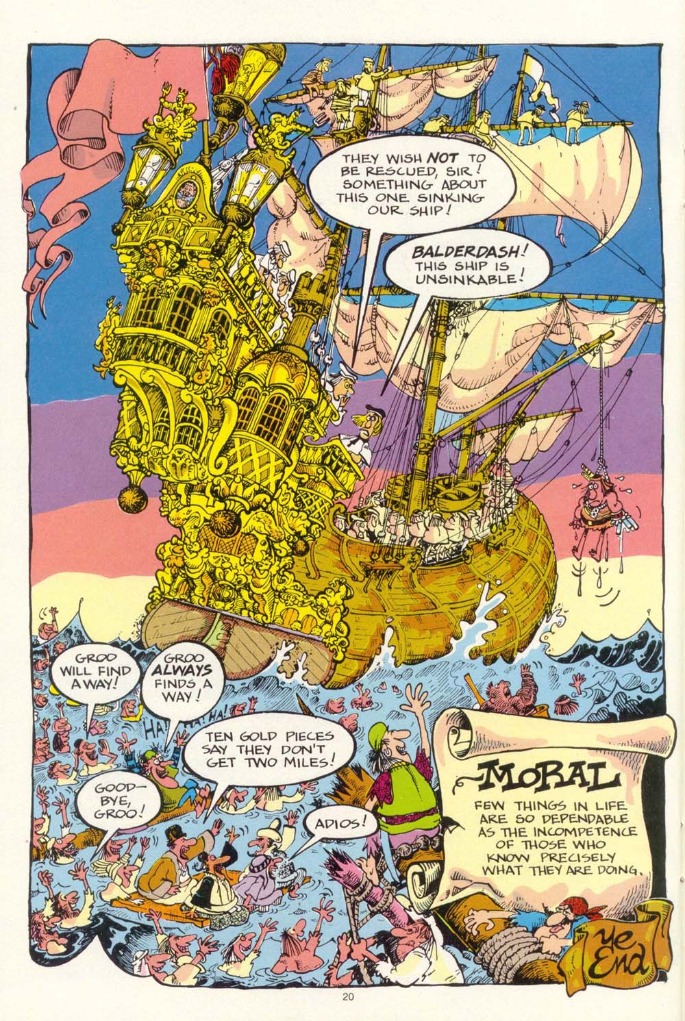 Read online Groo the Wanderer comic -  Issue #5 - 21