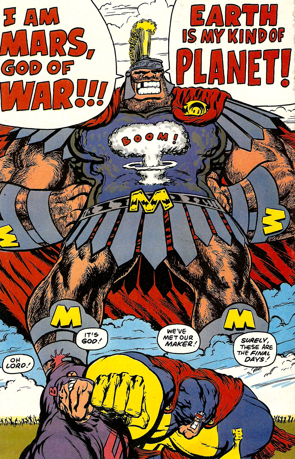 Read online Megaton Man comic -  Issue #10 - 11