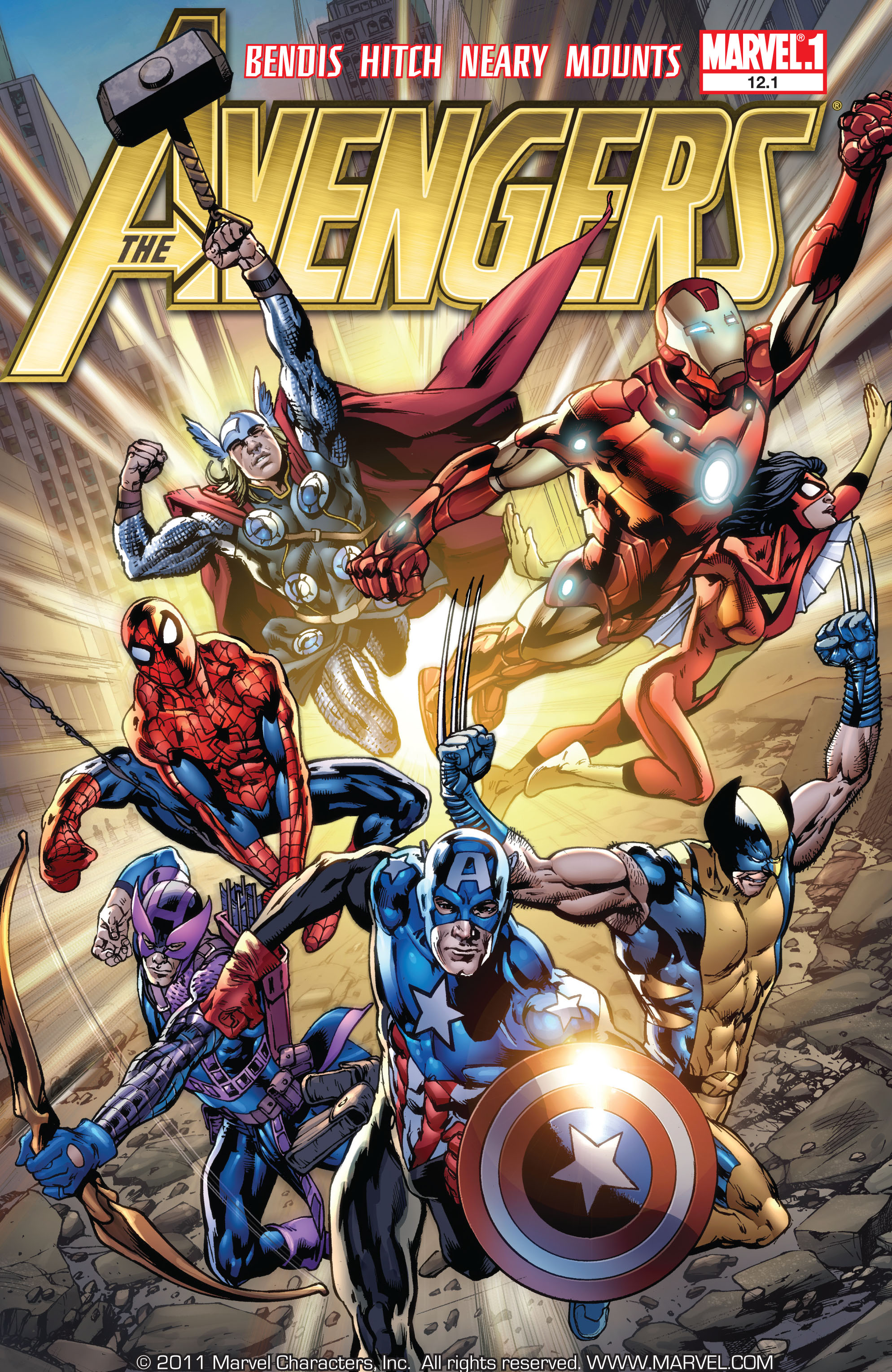 Read online Avengers (2010) comic -  Issue #12.1 - 1