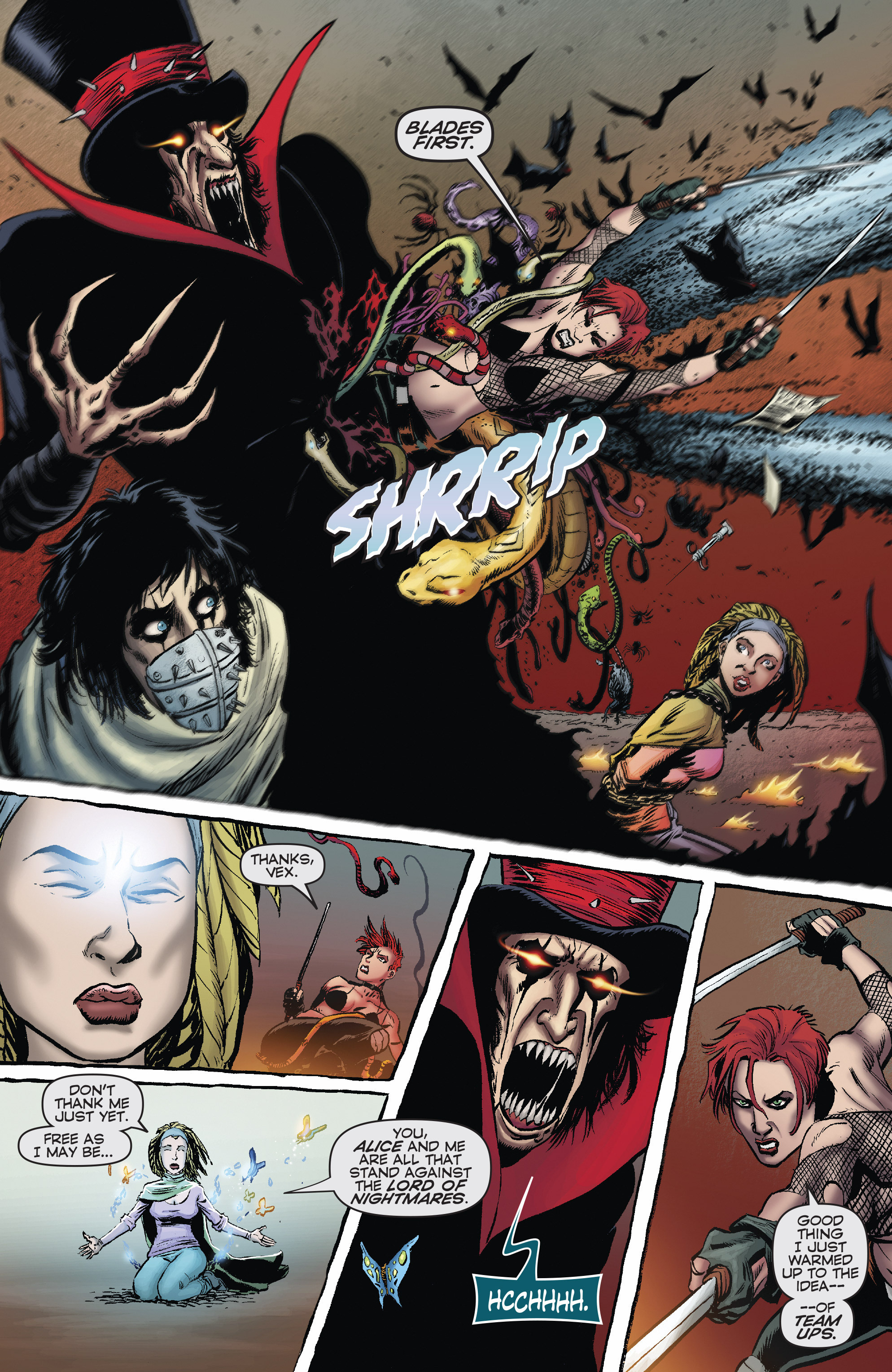 Read online Alice Cooper Vs. Chaos! comic -  Issue #6 - 4