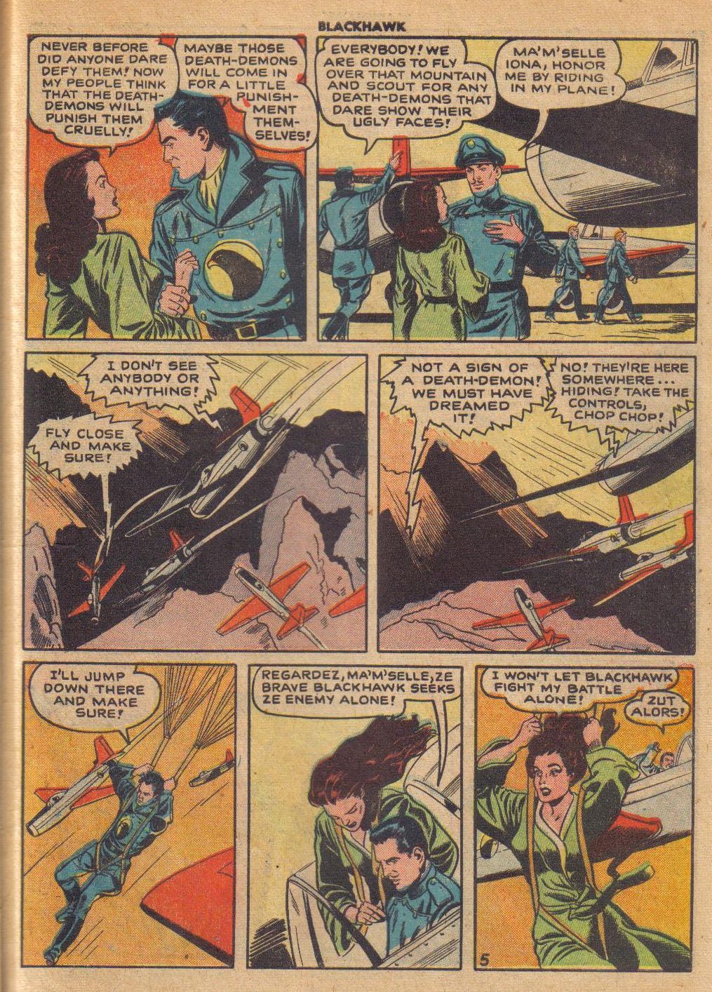 Read online Blackhawk (1957) comic -  Issue #27 - 27
