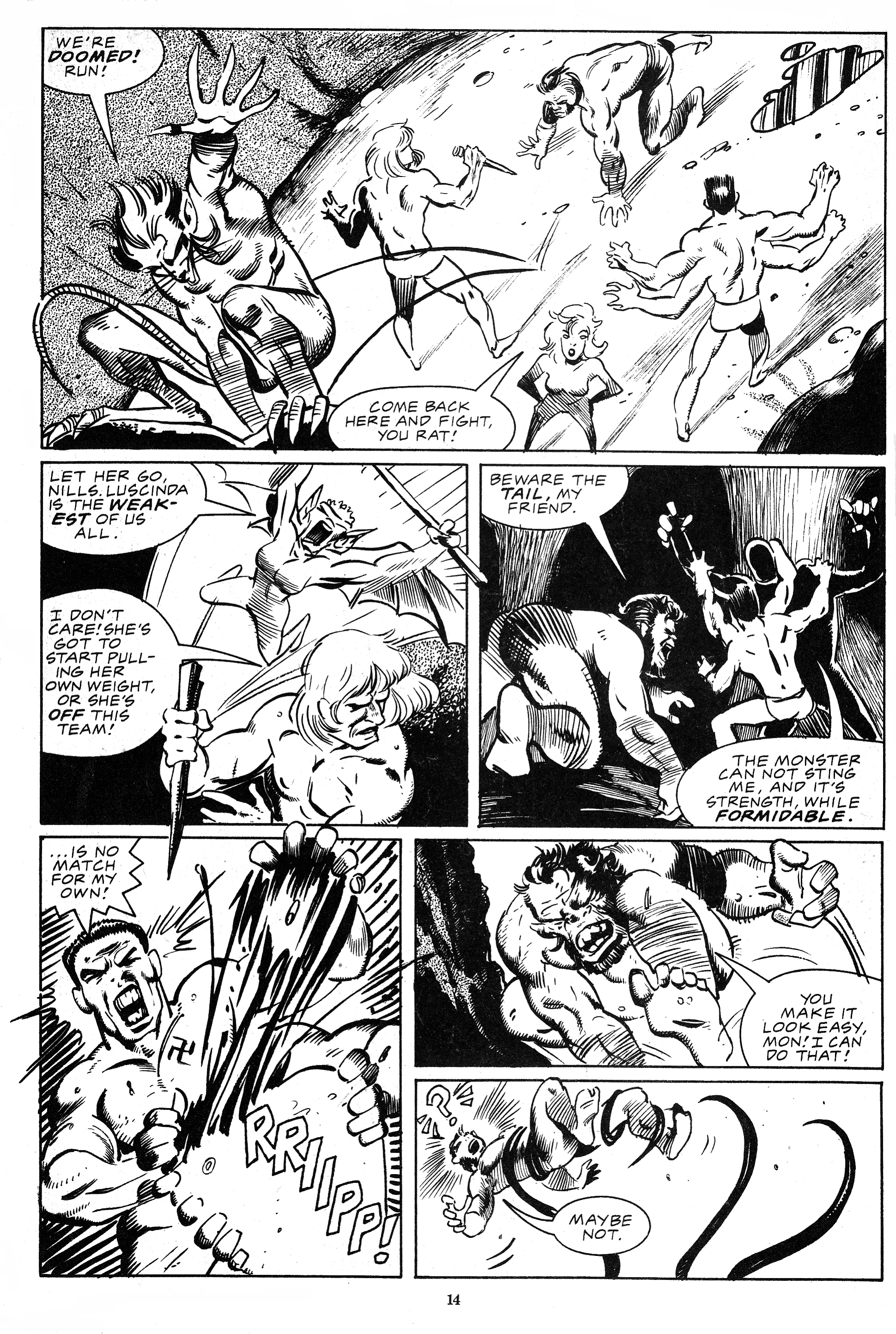 Read online Ex-Mutants: The Shattered Earth Chronicles comic -  Issue #3 - 16