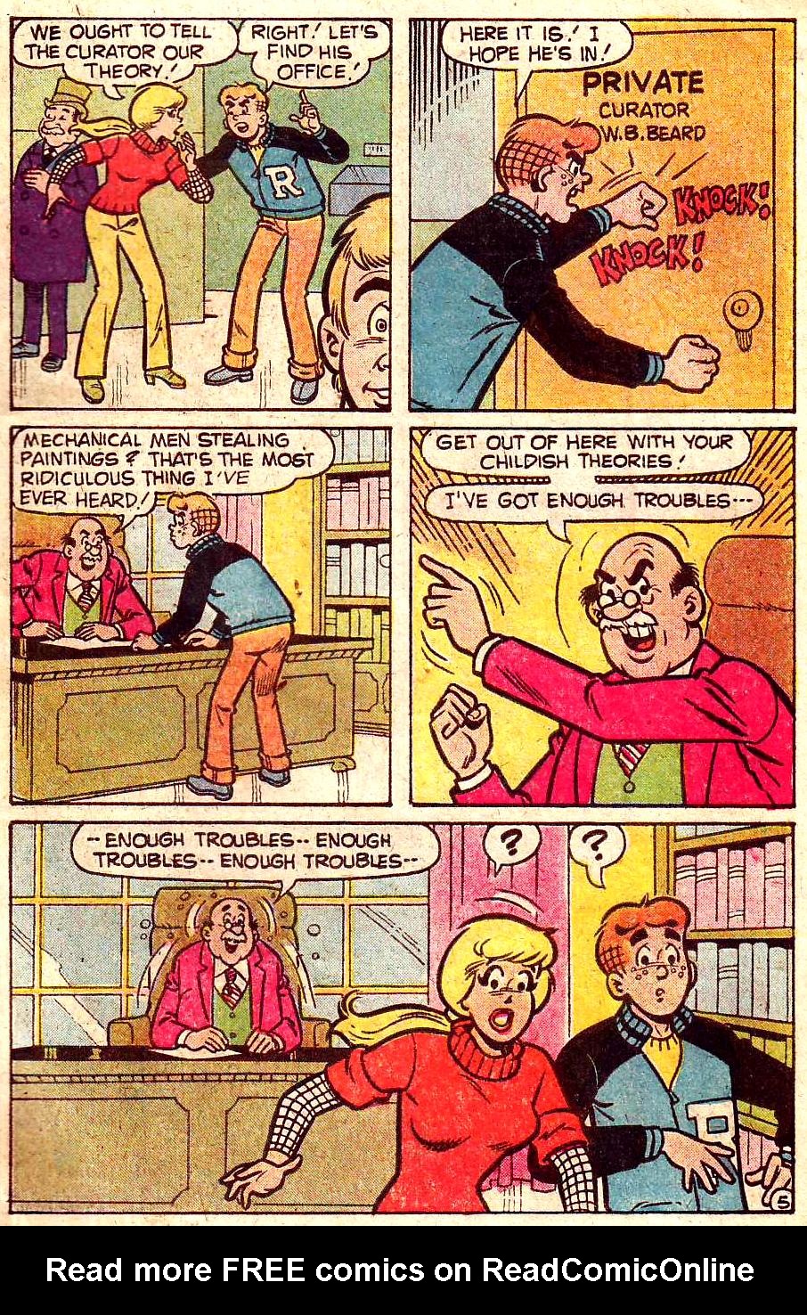 Read online Life With Archie (1958) comic -  Issue #216 - 7