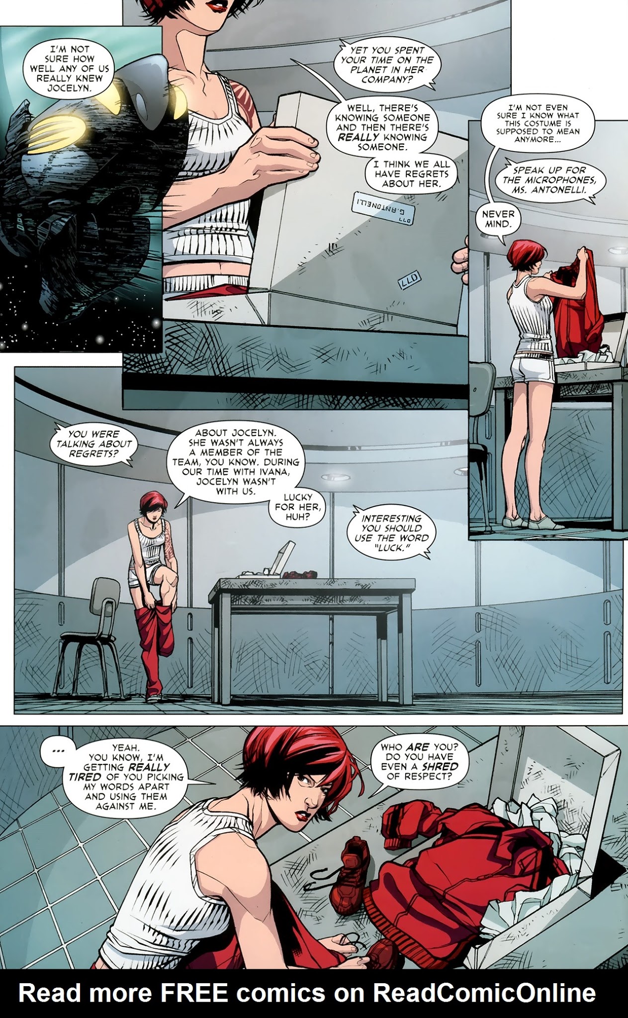 Read online DV8: Gods and Monsters comic -  Issue #8 - 7