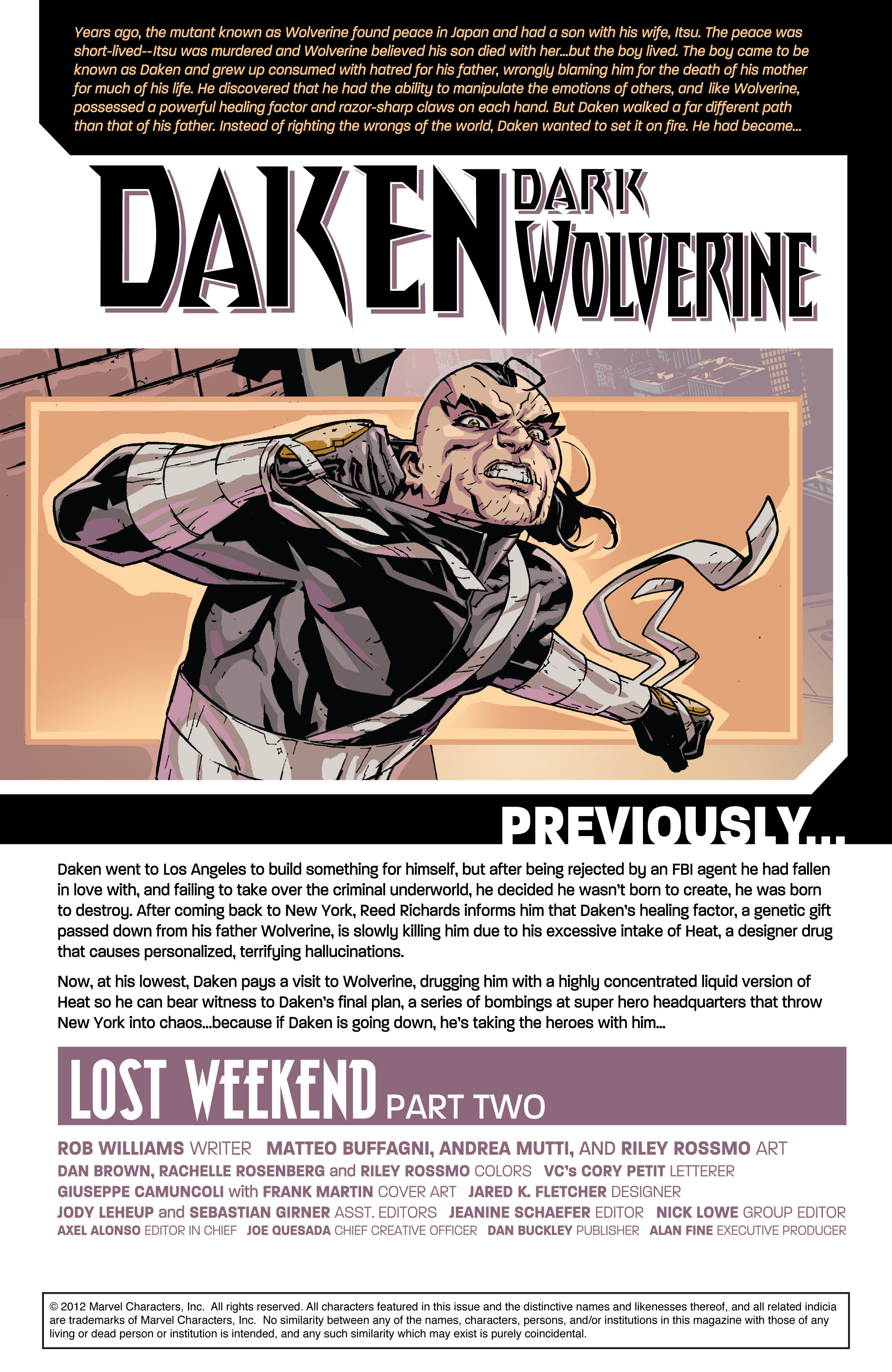 Read online Daken: Dark Wolverine comic -  Issue #22 - 2