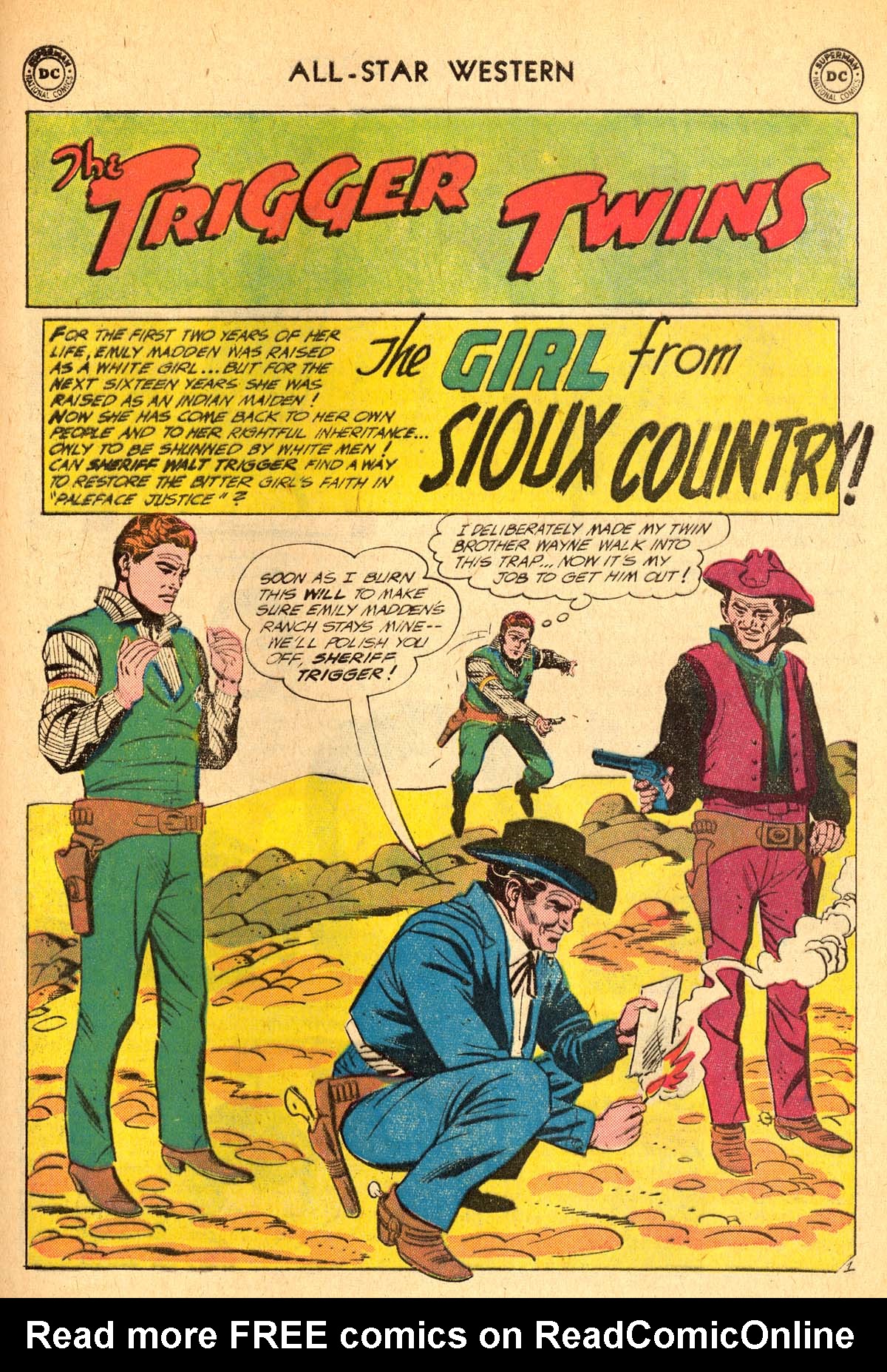 Read online All-Star Western (1951) comic -  Issue #115 - 25