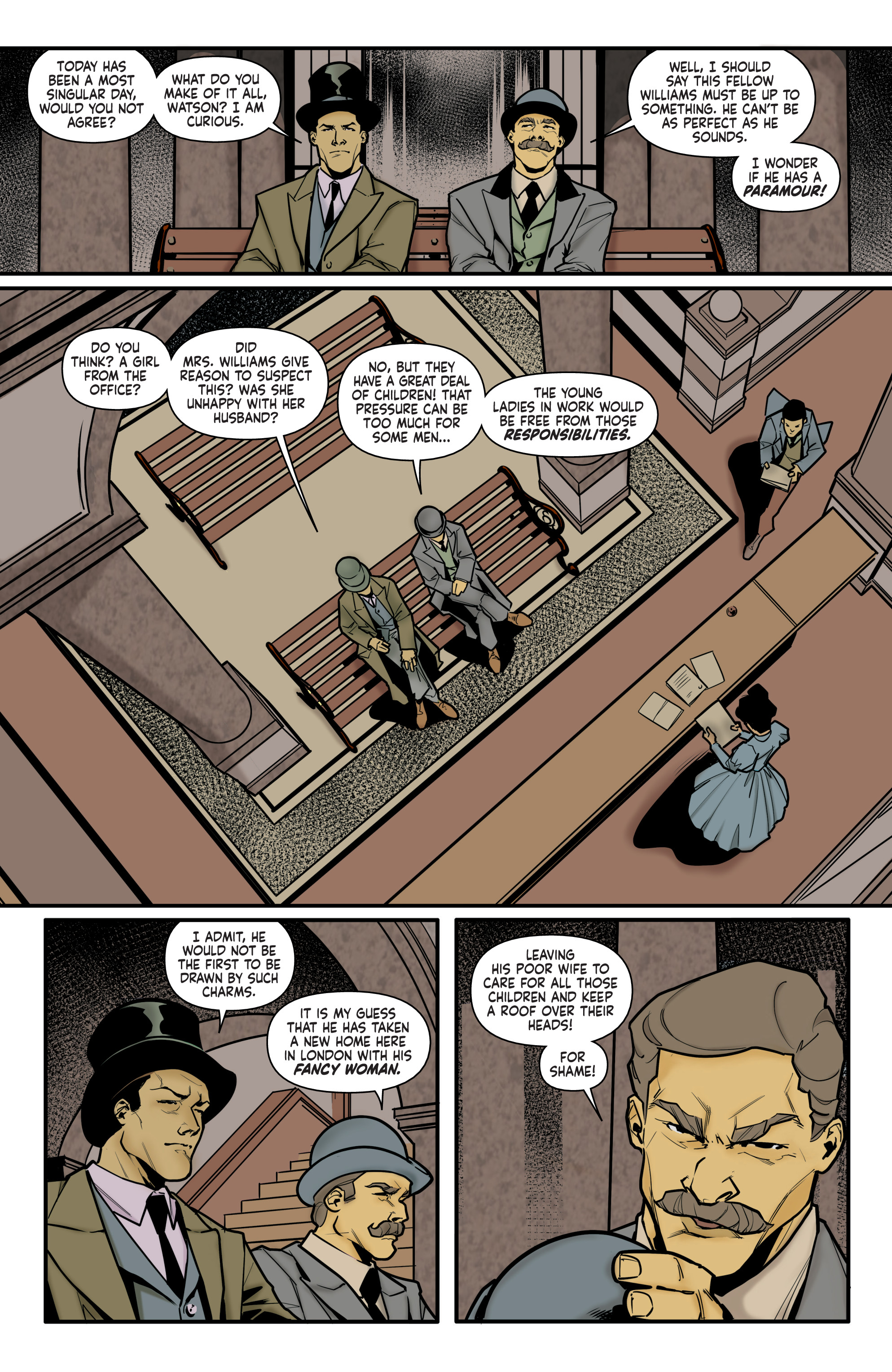 Read online Sherlock Holmes: The Vanishing Man comic -  Issue # _TPB 1 - 49