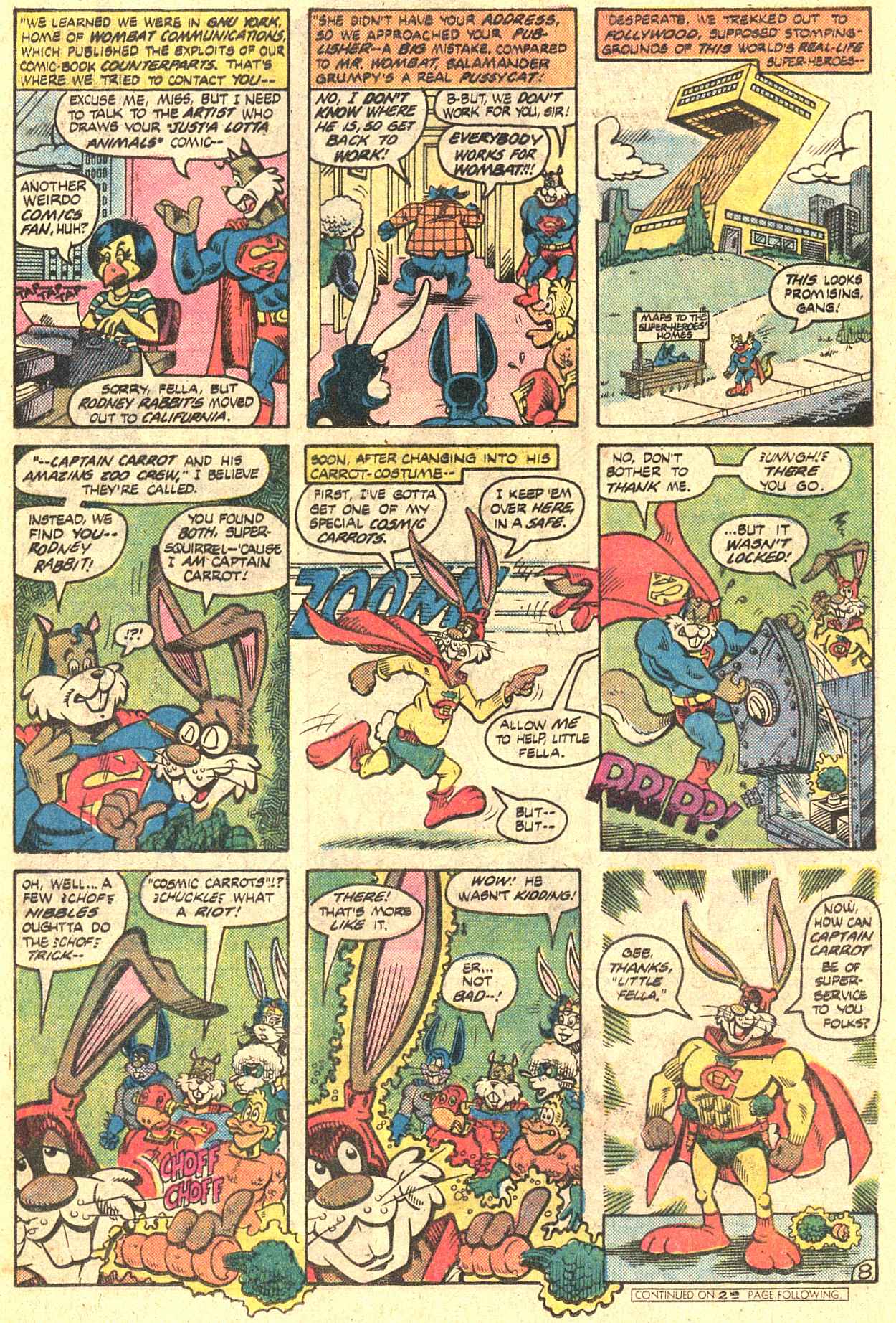 Read online Captain Carrot and His Amazing Zoo Crew! comic -  Issue #14 - 9