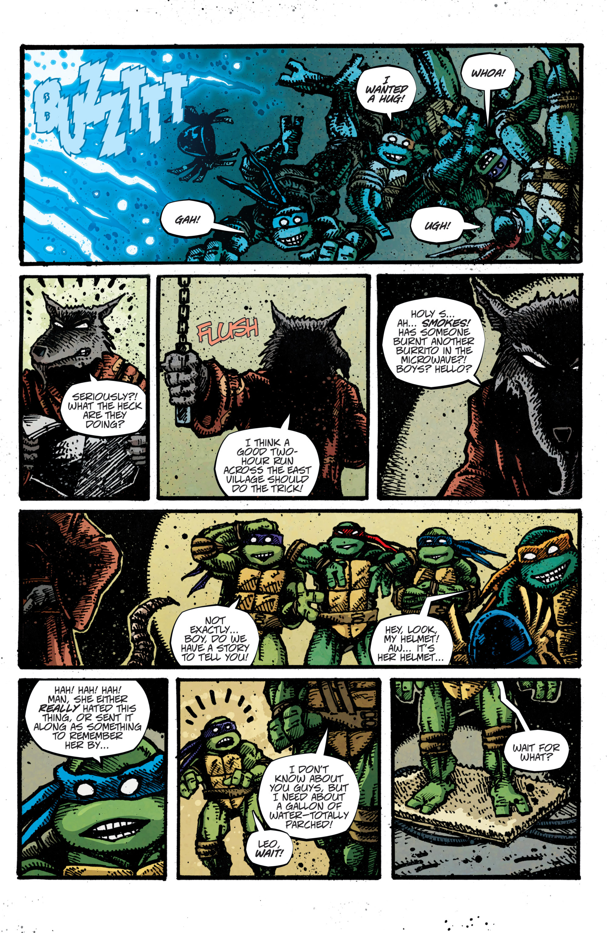 Read online Teenage Mutant Ninja Turtles (2011) comic -  Issue # Annual 2014 - 42