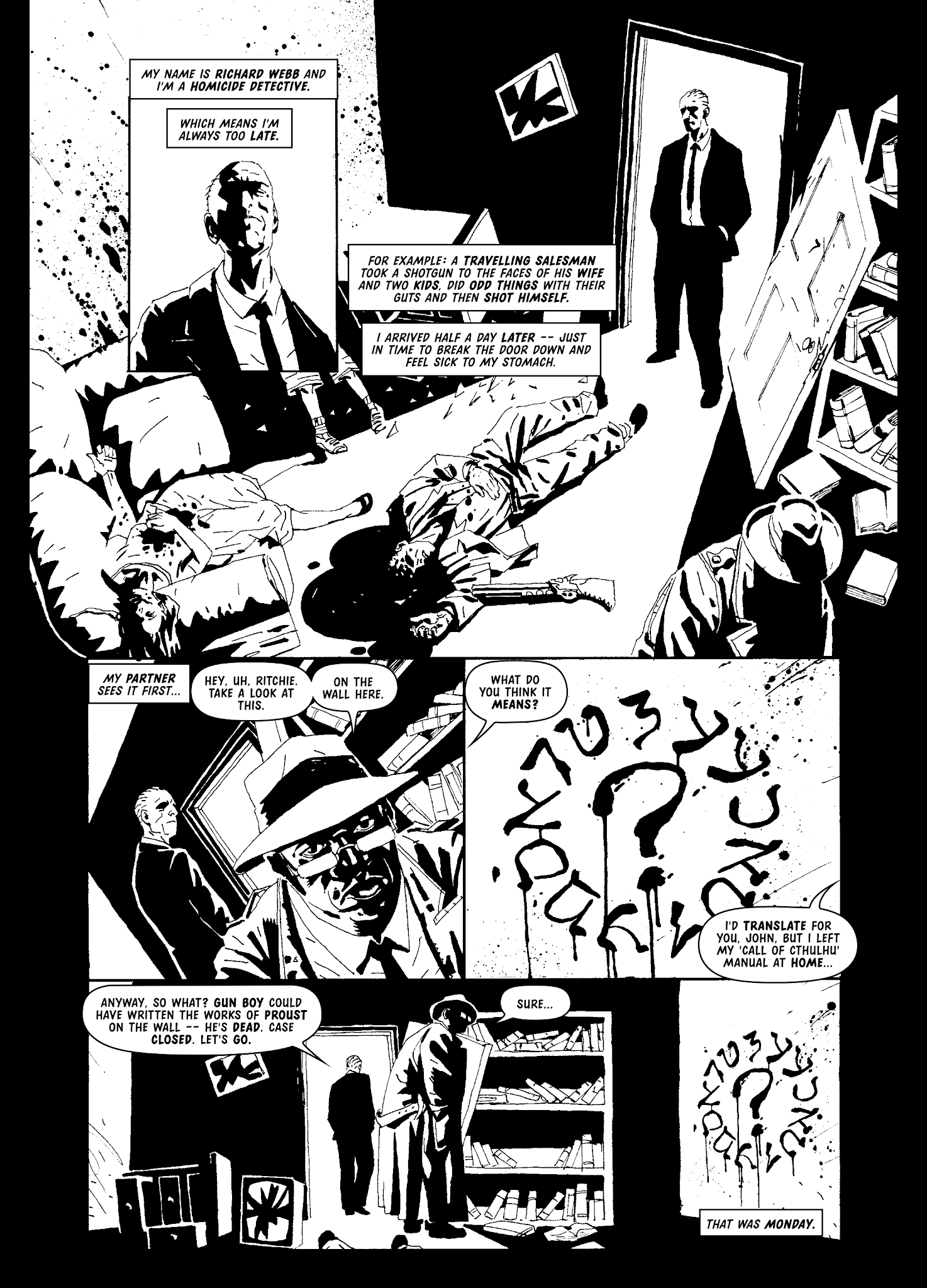 Read online Tharg's Creepy Chronicles comic -  Issue # TPB - 118