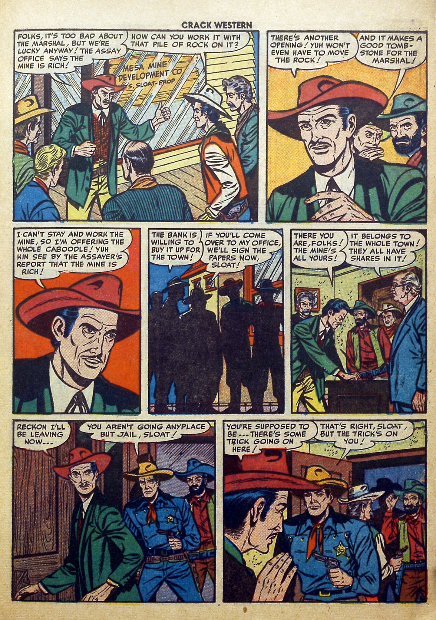 Read online Crack Western comic -  Issue #78 - 23