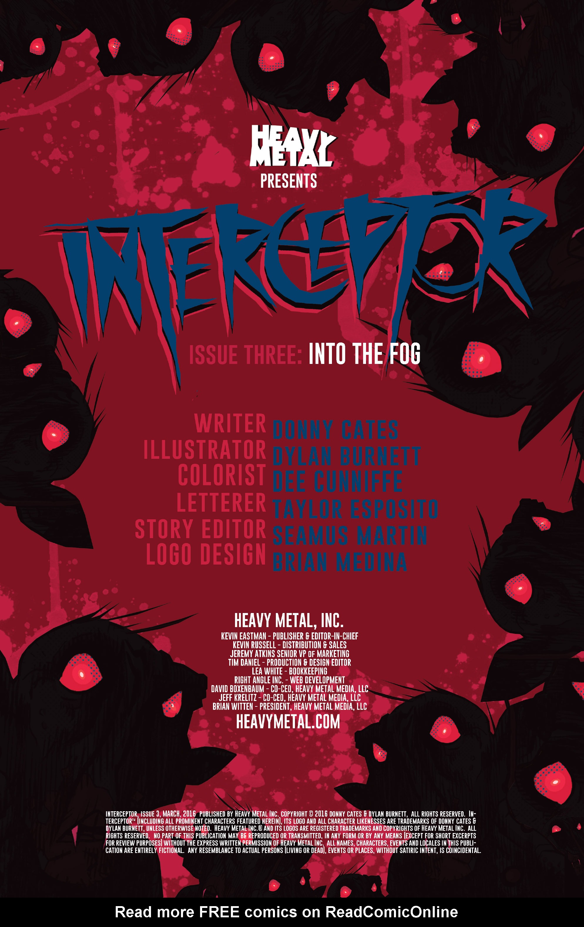 Read online Interceptor comic -  Issue #3 - 2