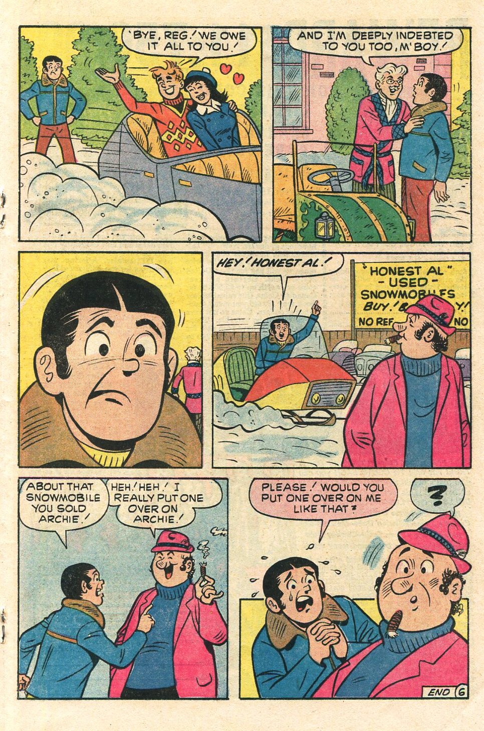 Read online Reggie and Me (1966) comic -  Issue #68 - 27