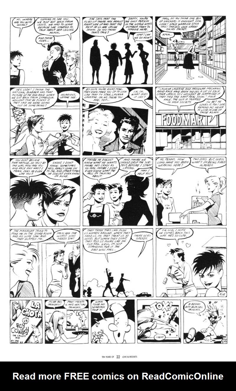 Read online Ten Years of Love and Rockets comic -  Issue # Full - 20