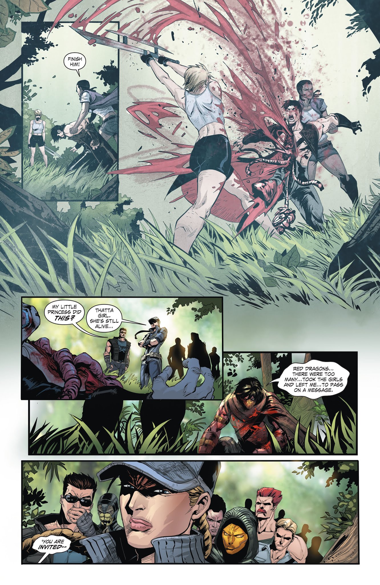 Read online Mortal Kombat X [I] comic -  Issue # _TPB 1 - 128