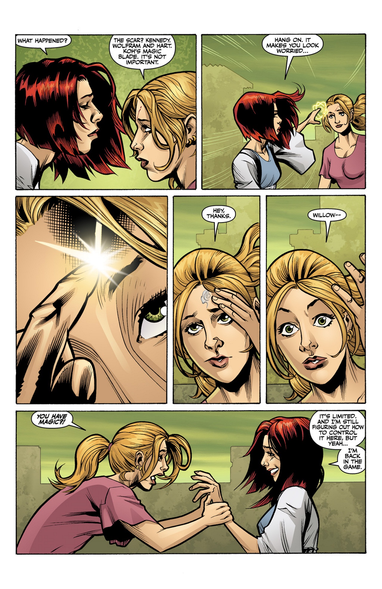 Read online Buffy the Vampire Slayer Season Nine comic -  Issue #20 - 19