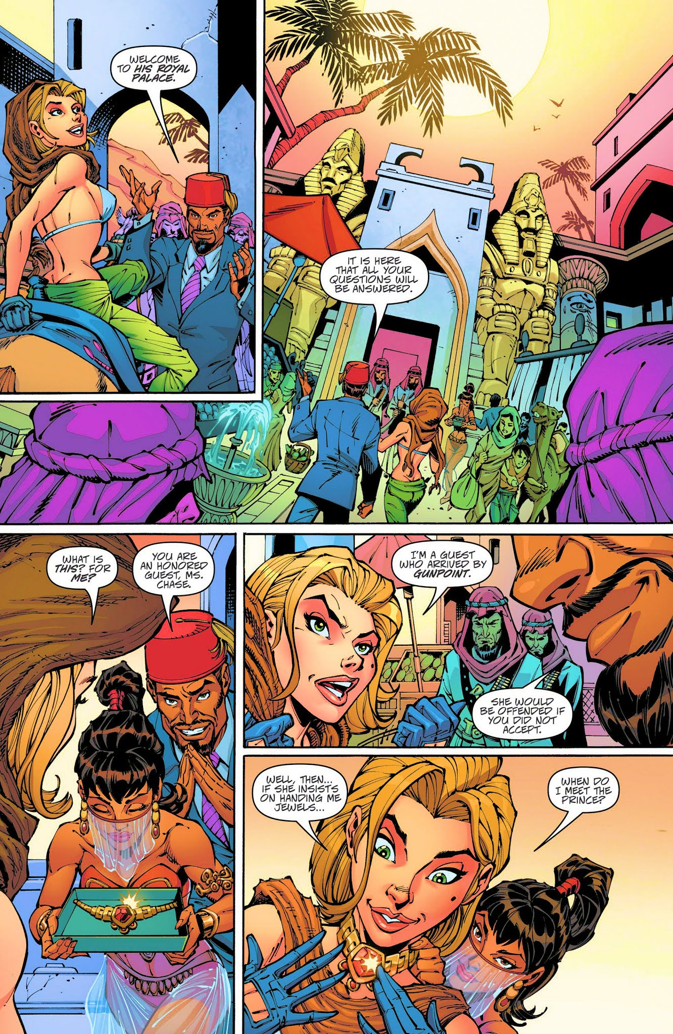 Read online Danger Girl: Trinity comic -  Issue #2 - 16