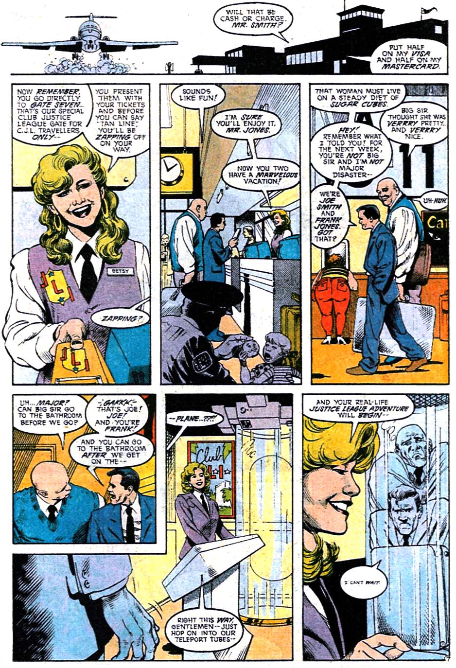 Read online Justice League America comic -  Issue #34 - 8