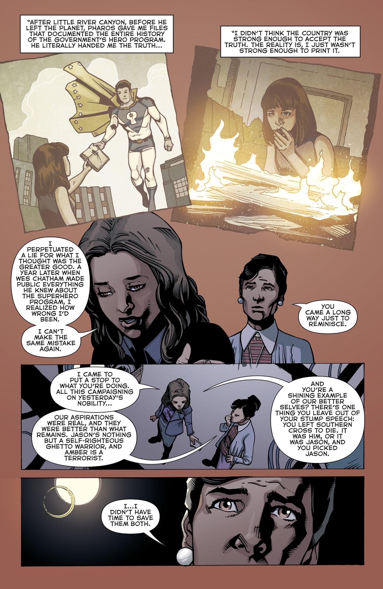 Read online The American Way: Those Above and Those Below comic -  Issue #4 - 17