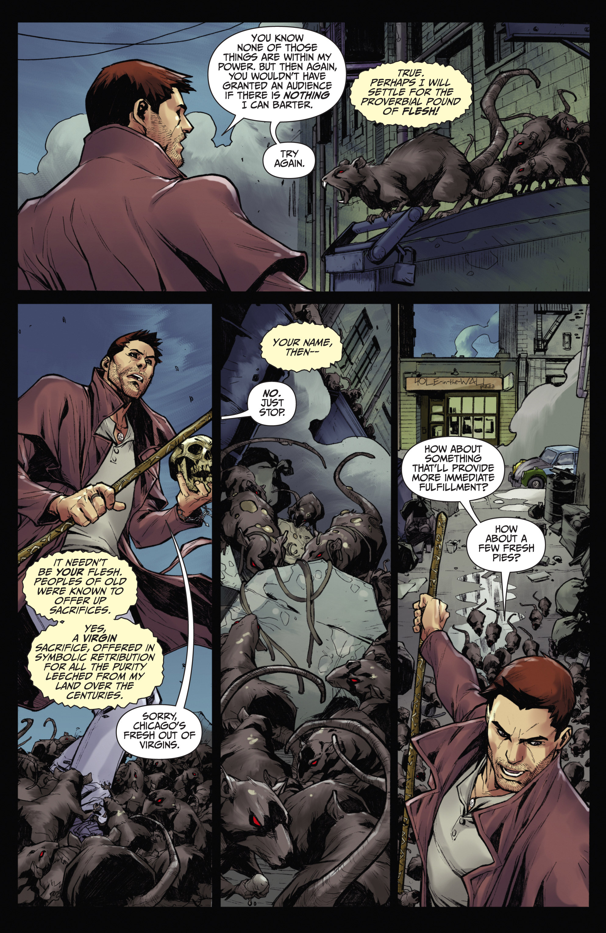 Read online Jim Butcher's The Dresden Files: Down Town comic -  Issue #2 - 19