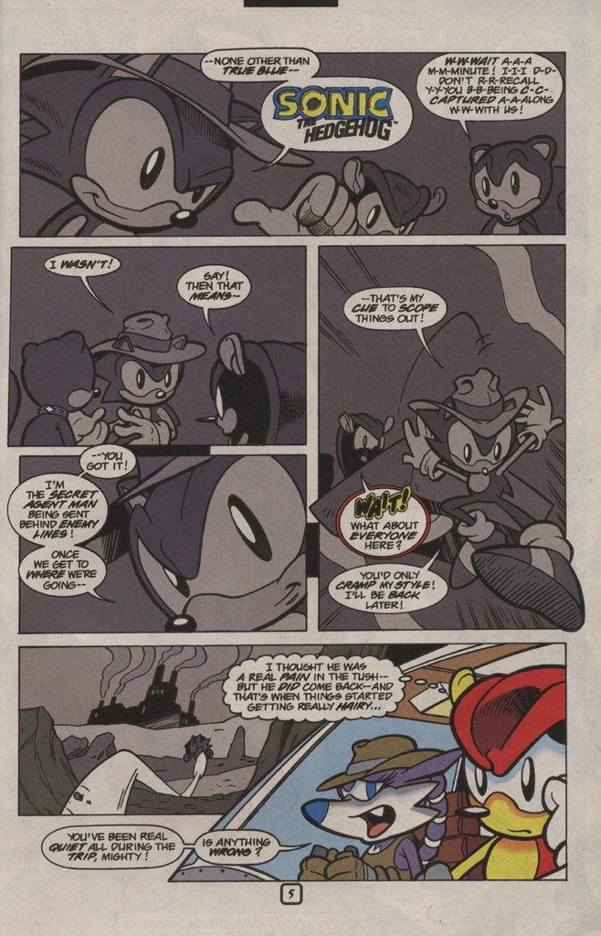 Read online Knuckles the Echidna comic -  Issue #26 - 27