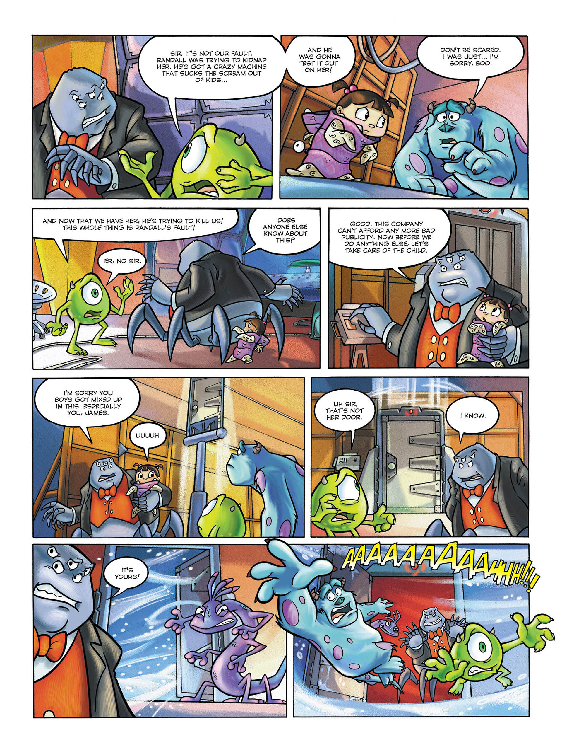 Read online Monsters, Inc. comic -  Issue # Full - 33
