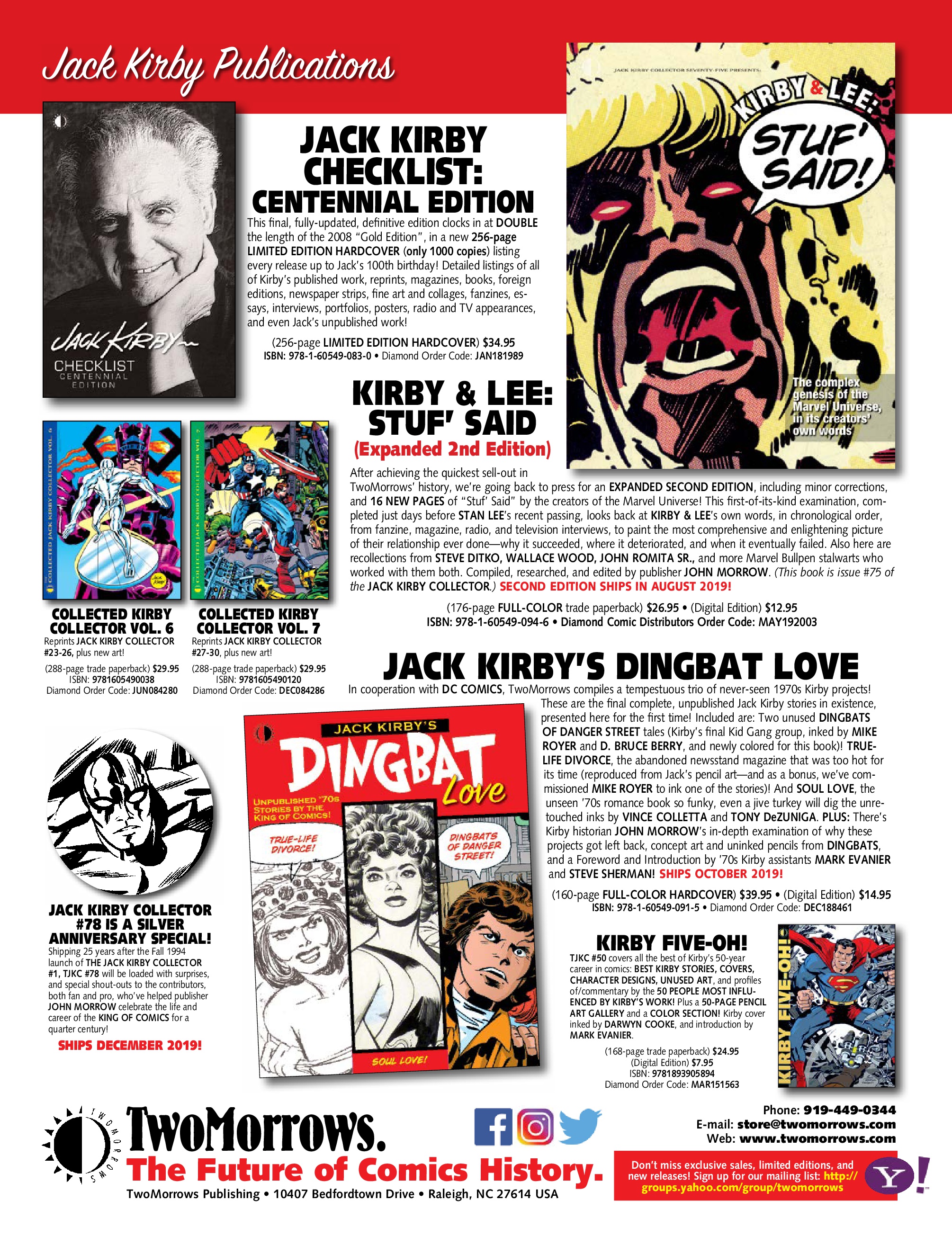 Read online The Jack Kirby Collector comic -  Issue #77 - 95