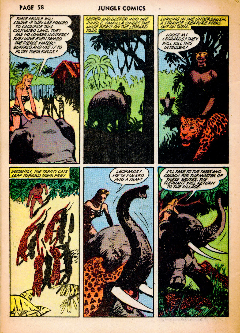 Read online Jungle Comics comic -  Issue #37 - 60