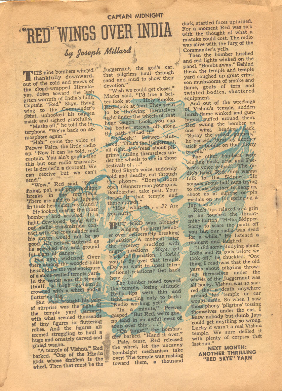 Read online Captain Midnight (1942) comic -  Issue #23 - 22