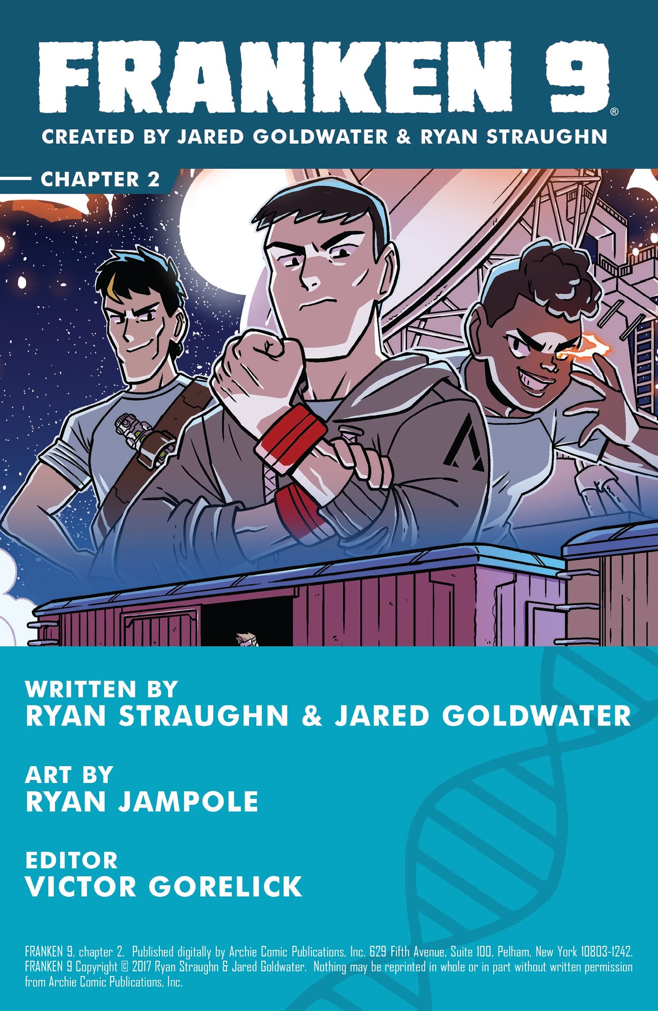 Read online Franken 9 comic -  Issue #2 - 2