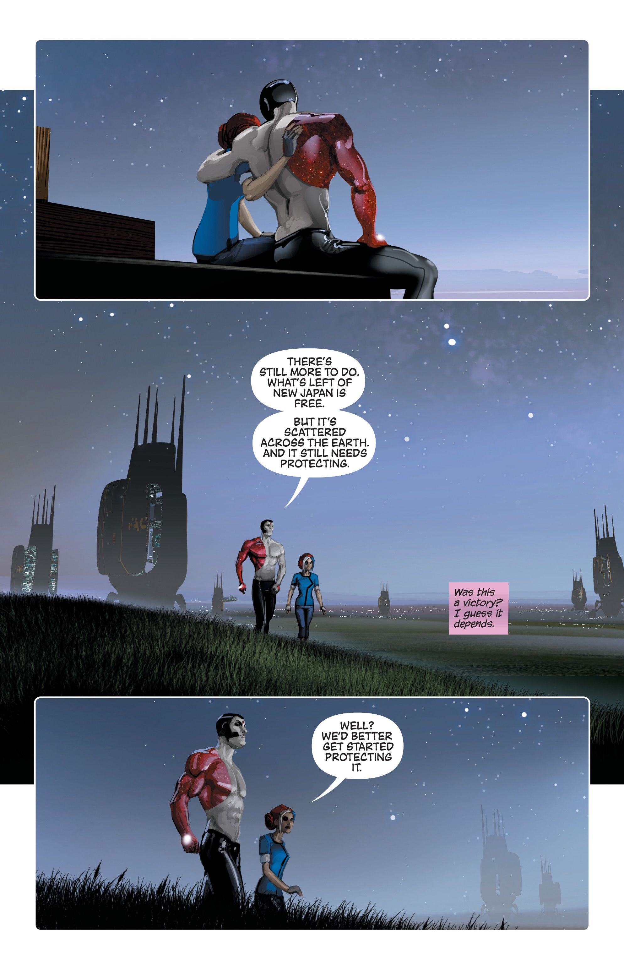 Read online 4001 A.D. comic -  Issue #4 - 21