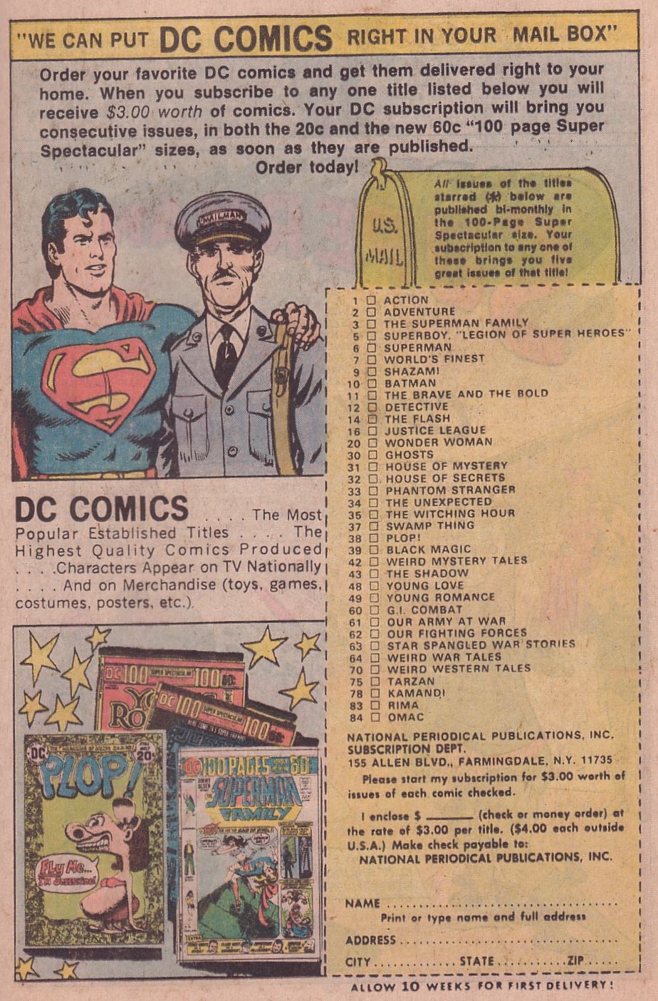 Read online Superman (1939) comic -  Issue #278 - 71