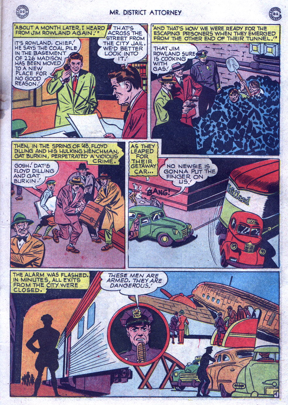 Read online Mr. District Attorney comic -  Issue #5 - 15
