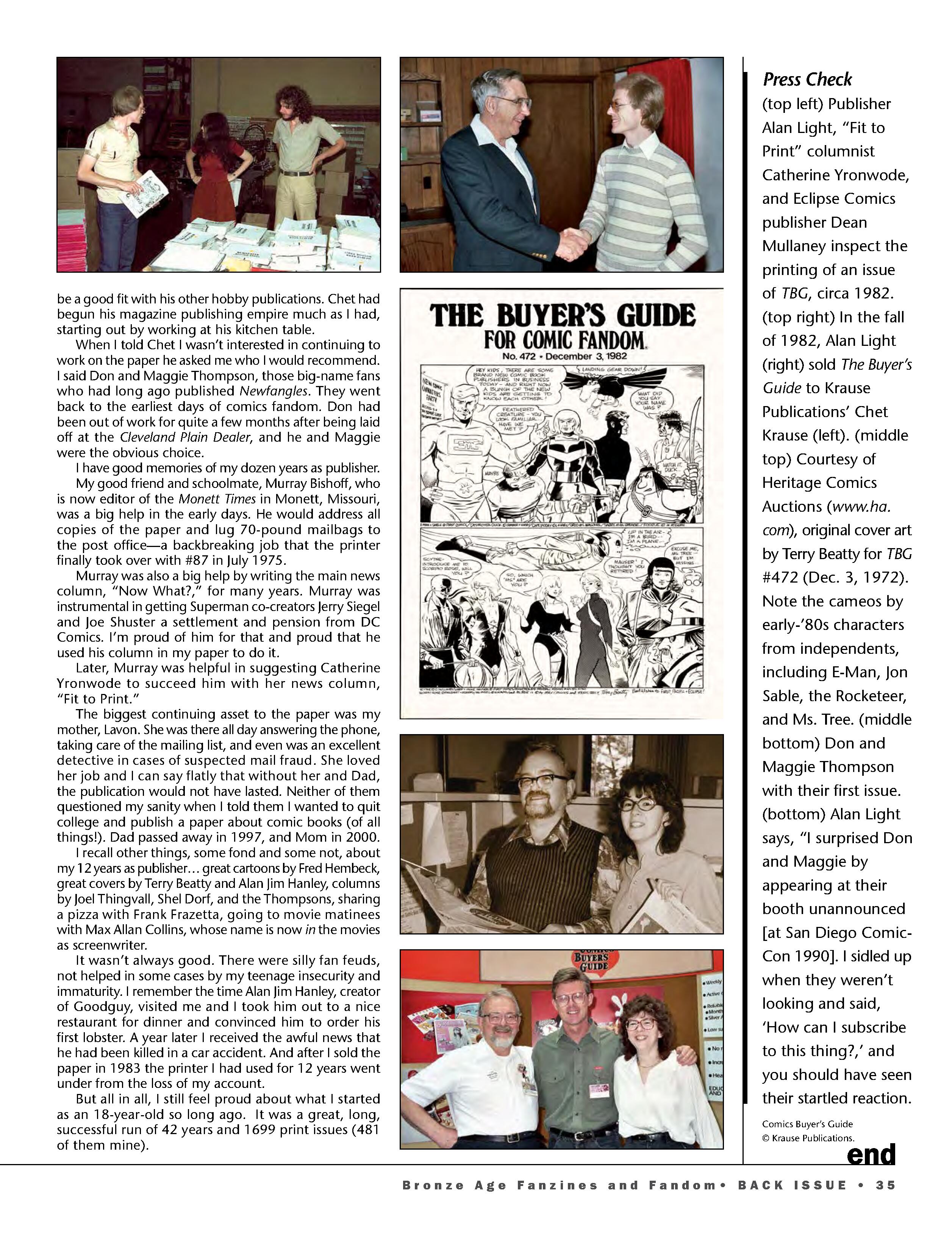 Read online Back Issue comic -  Issue #100 - 37