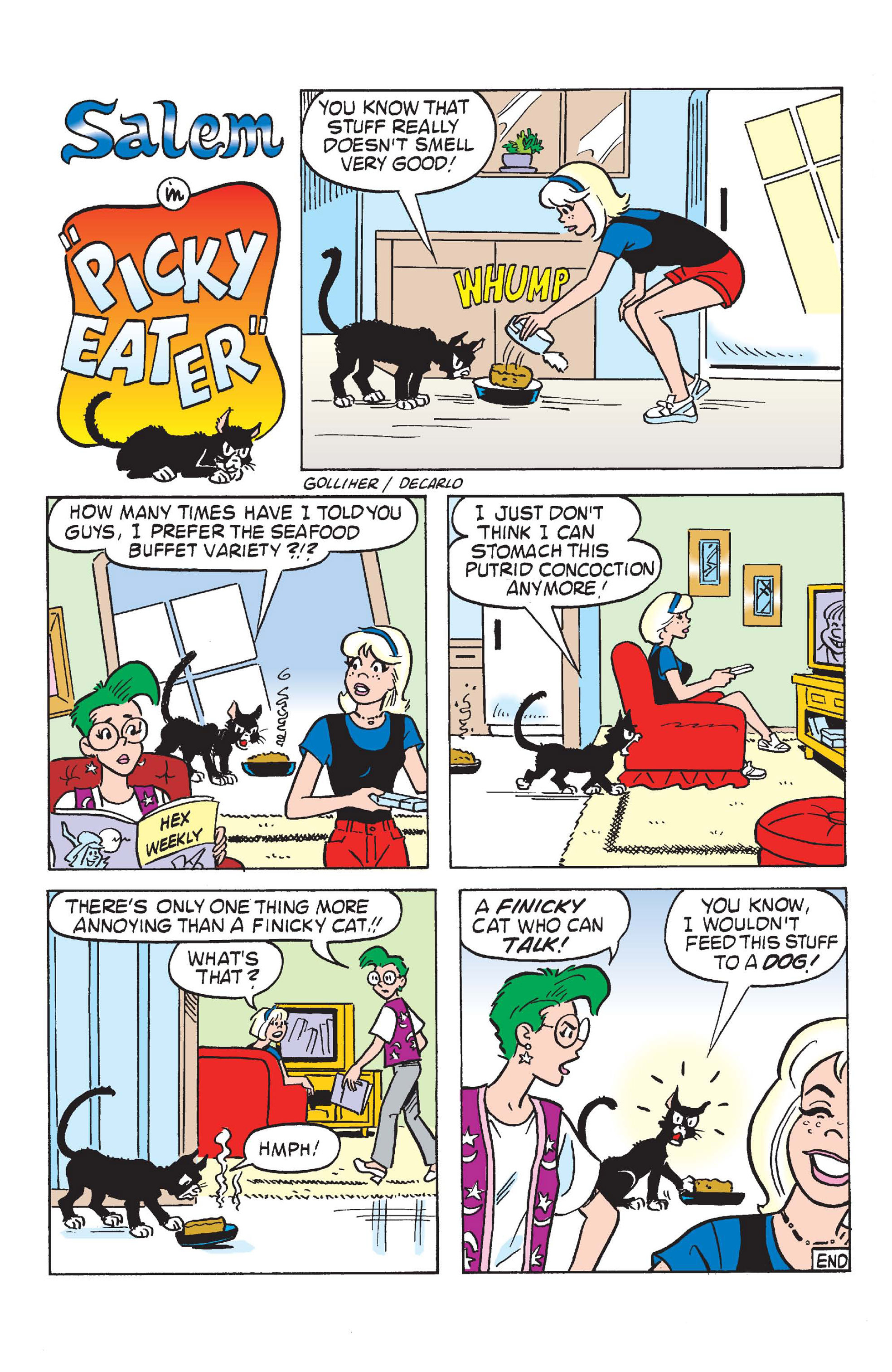 Read online Sabrina the Teenage Witch (1997) comic -  Issue #1 - 19