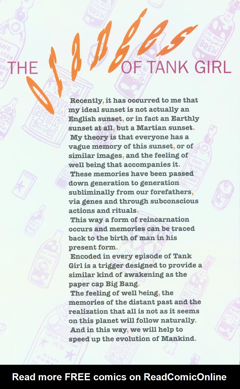 Read online Hewlett and Martin's Tank Girl comic -  Issue # TPB - 121