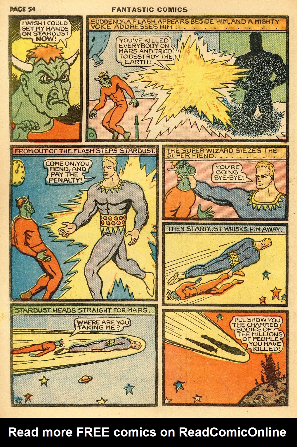 Read online Fantastic Comics comic -  Issue #10 - 55