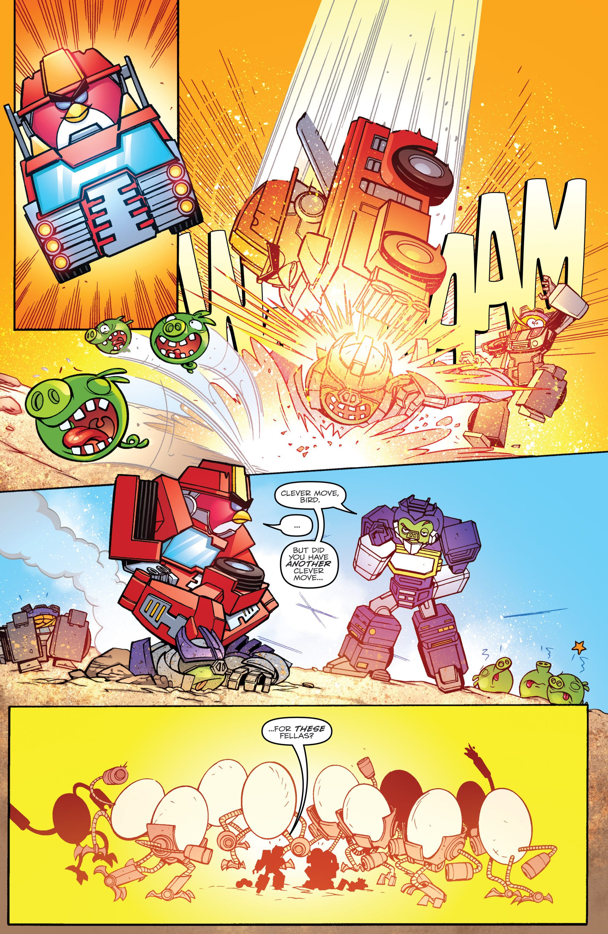 Read online Angry Birds Transformers comic -  Issue #3 - 15