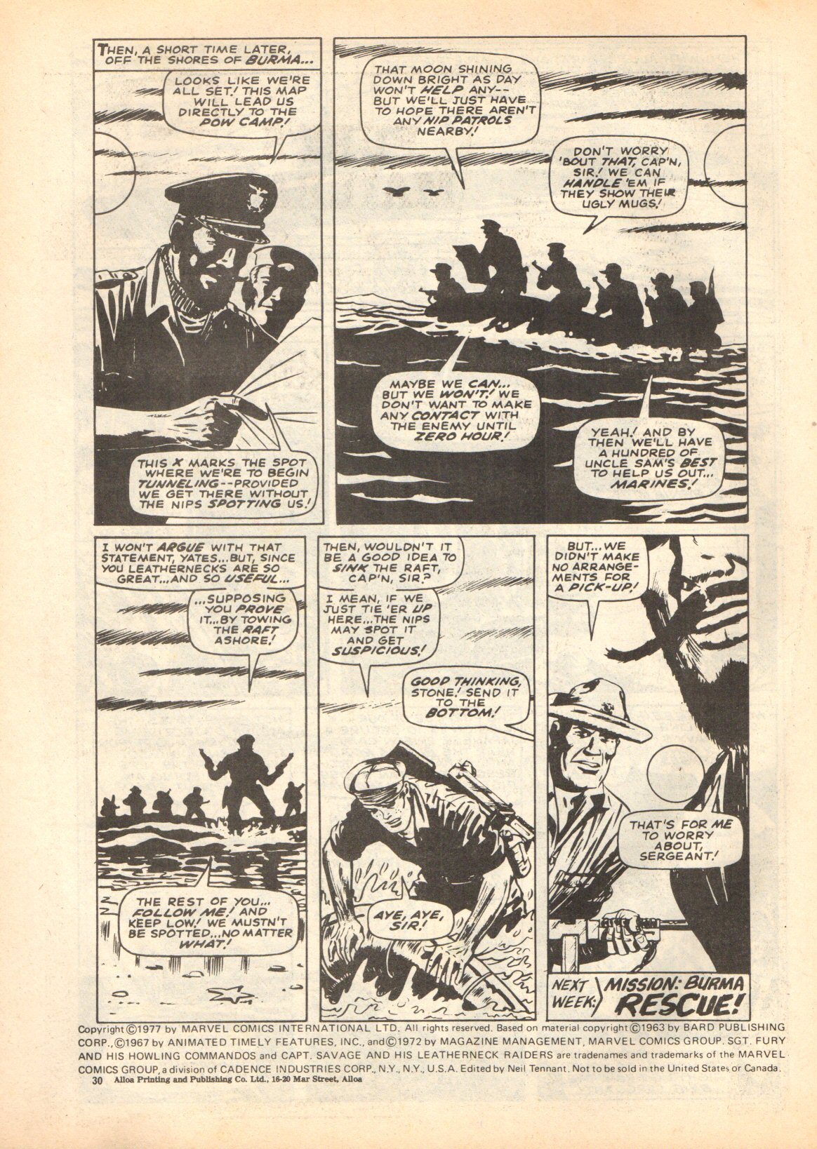 Read online Fury (1977) comic -  Issue #7 - 30