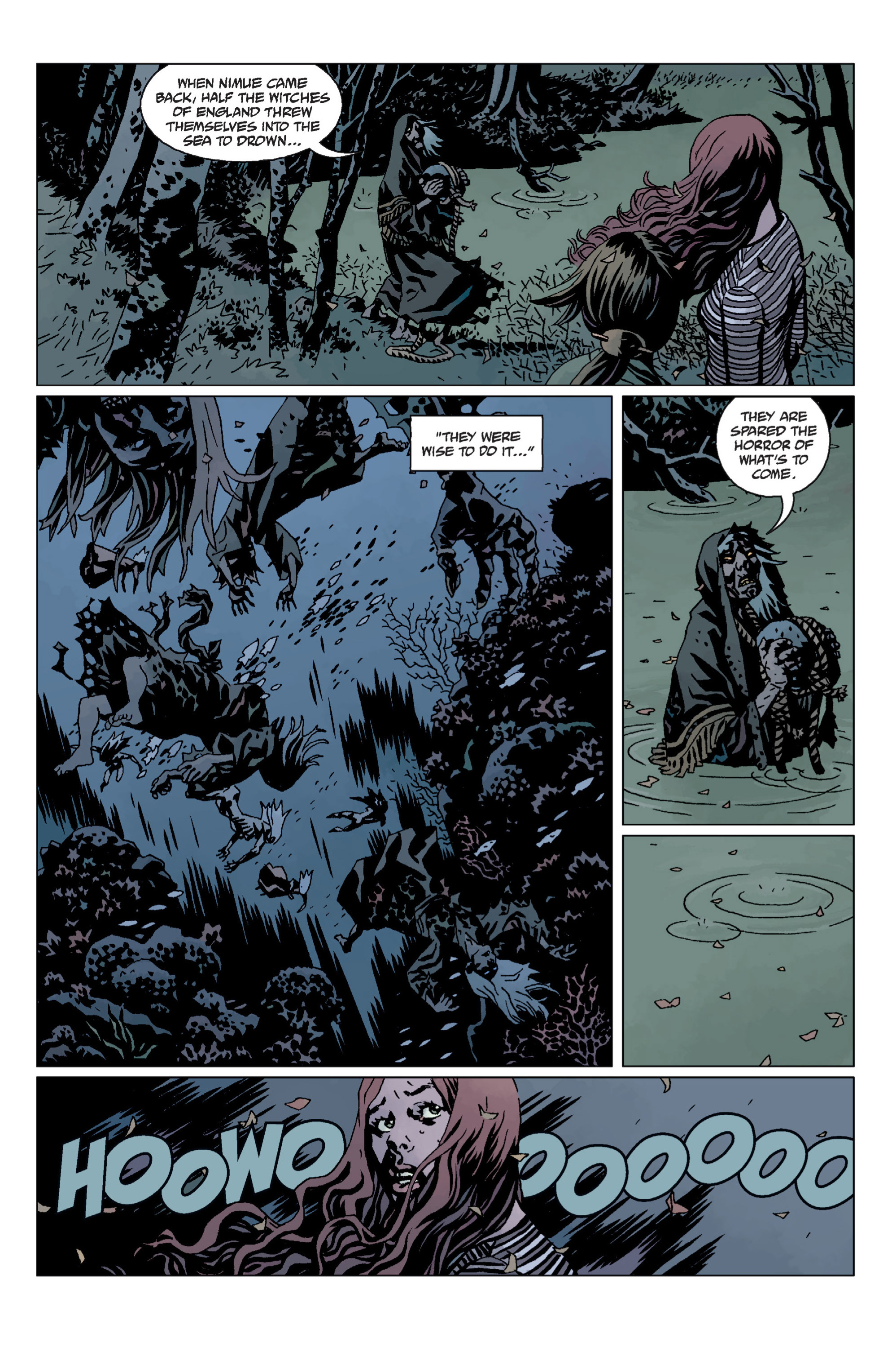 Read online Hellboy comic -  Issue #12 - 130